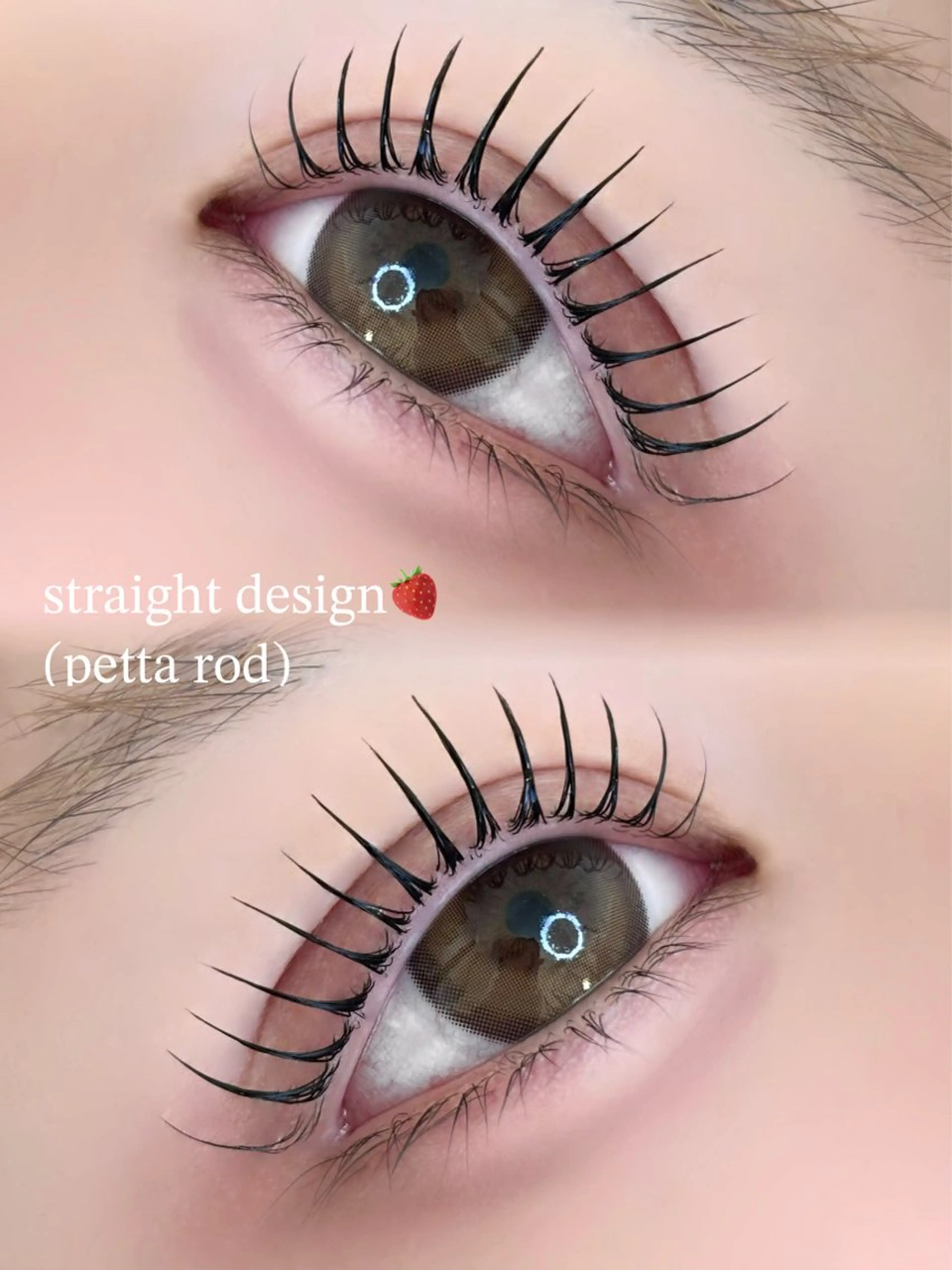 マツエク・マツパ Rose Lash hiyoriのマツエク・マツパデザイン