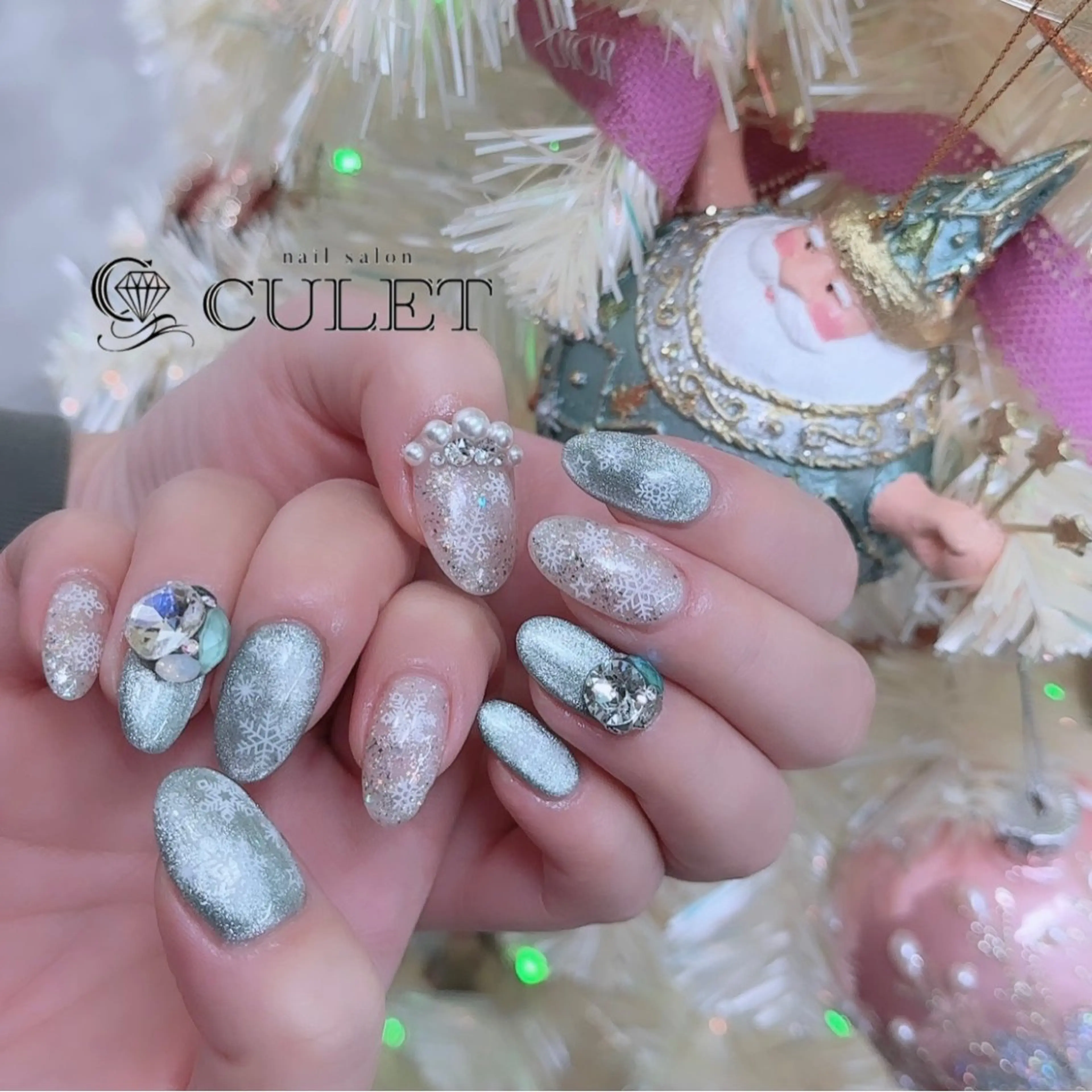 ネイル ハンドネイル CULET NATSU🍀のネイルデザイン