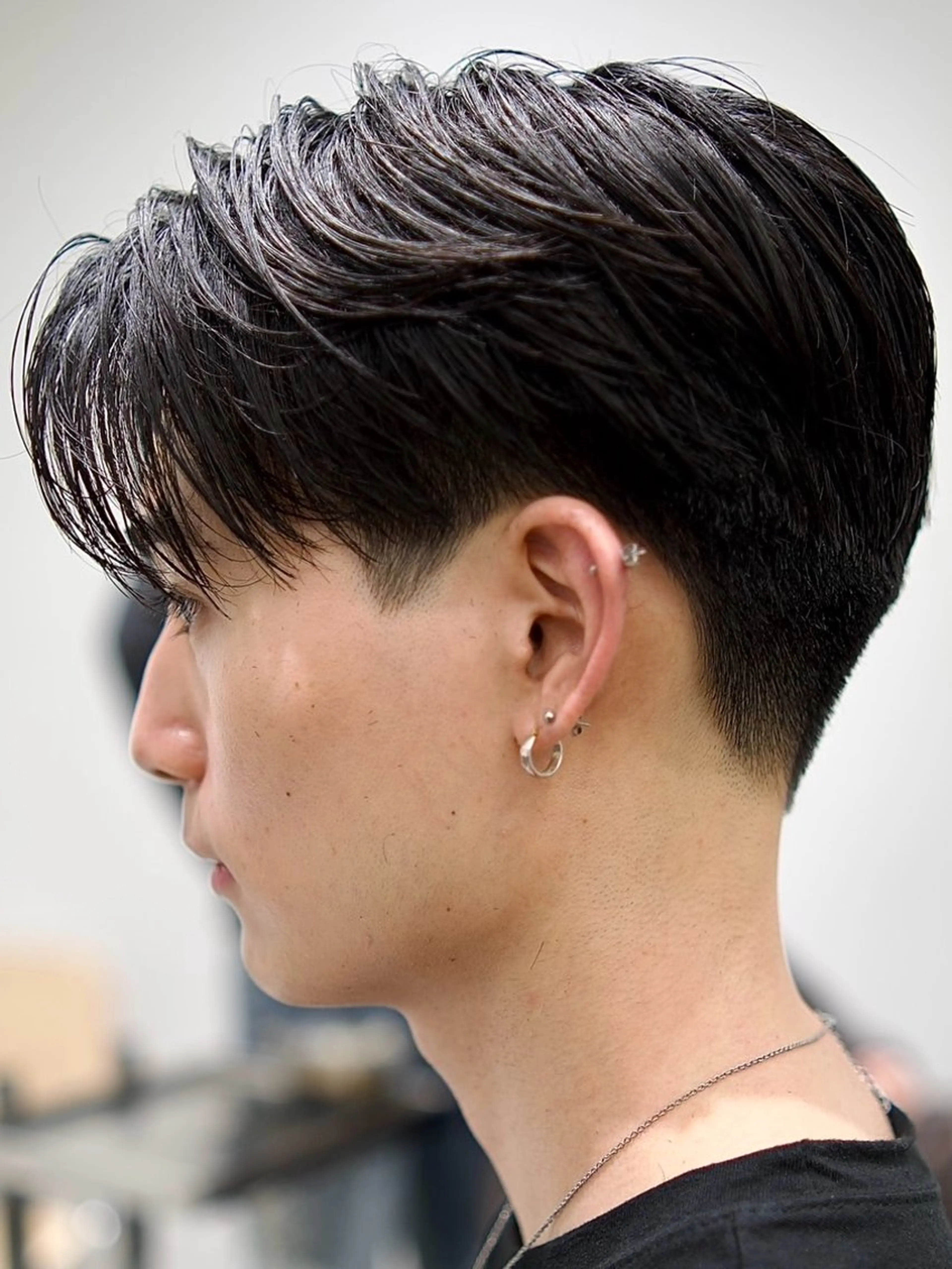 メンズ カット 横浜/センターパート /takumiのヘアスタイル