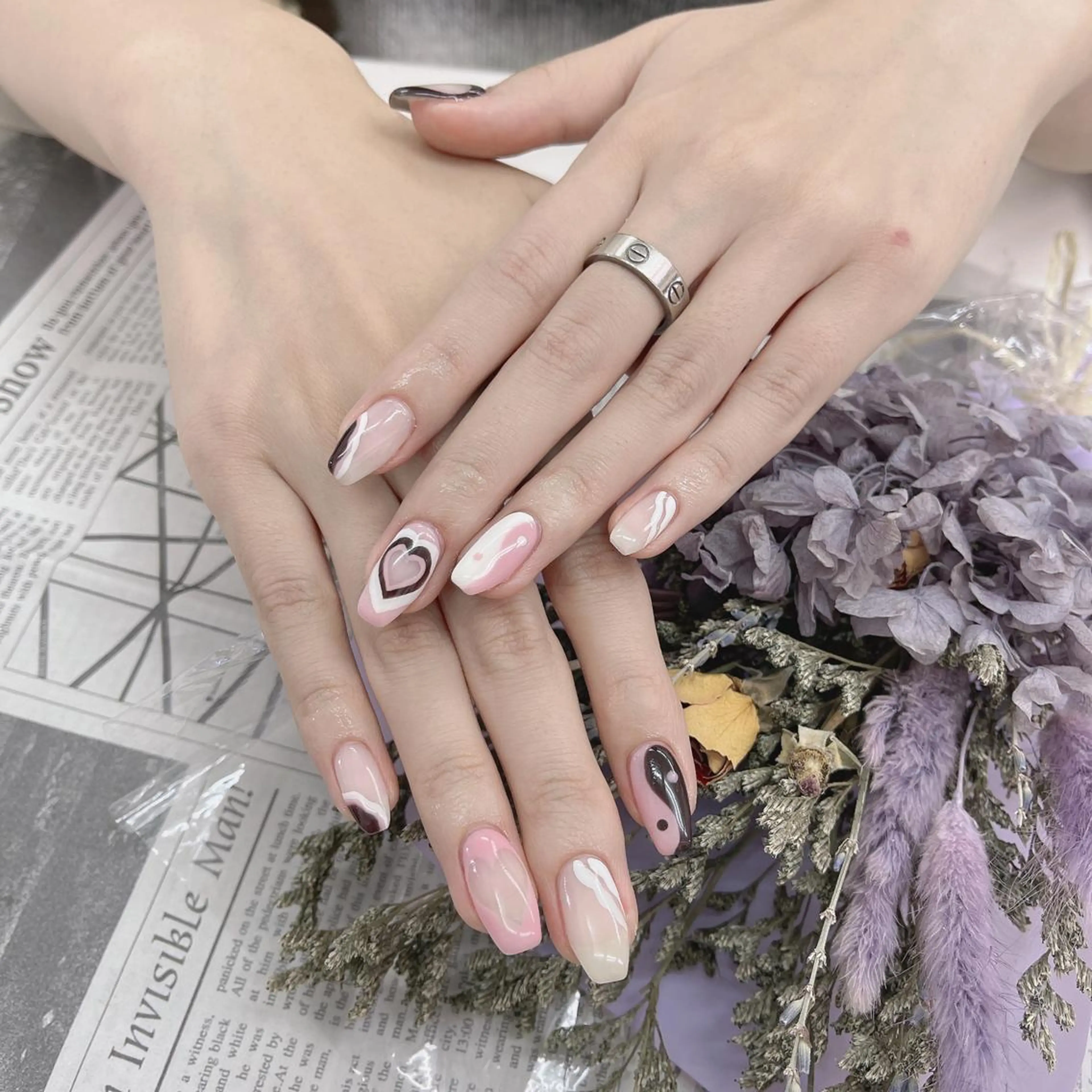 ネイル 🦋ネイルサロン ブラン🌈ゆりのネイルデザイン