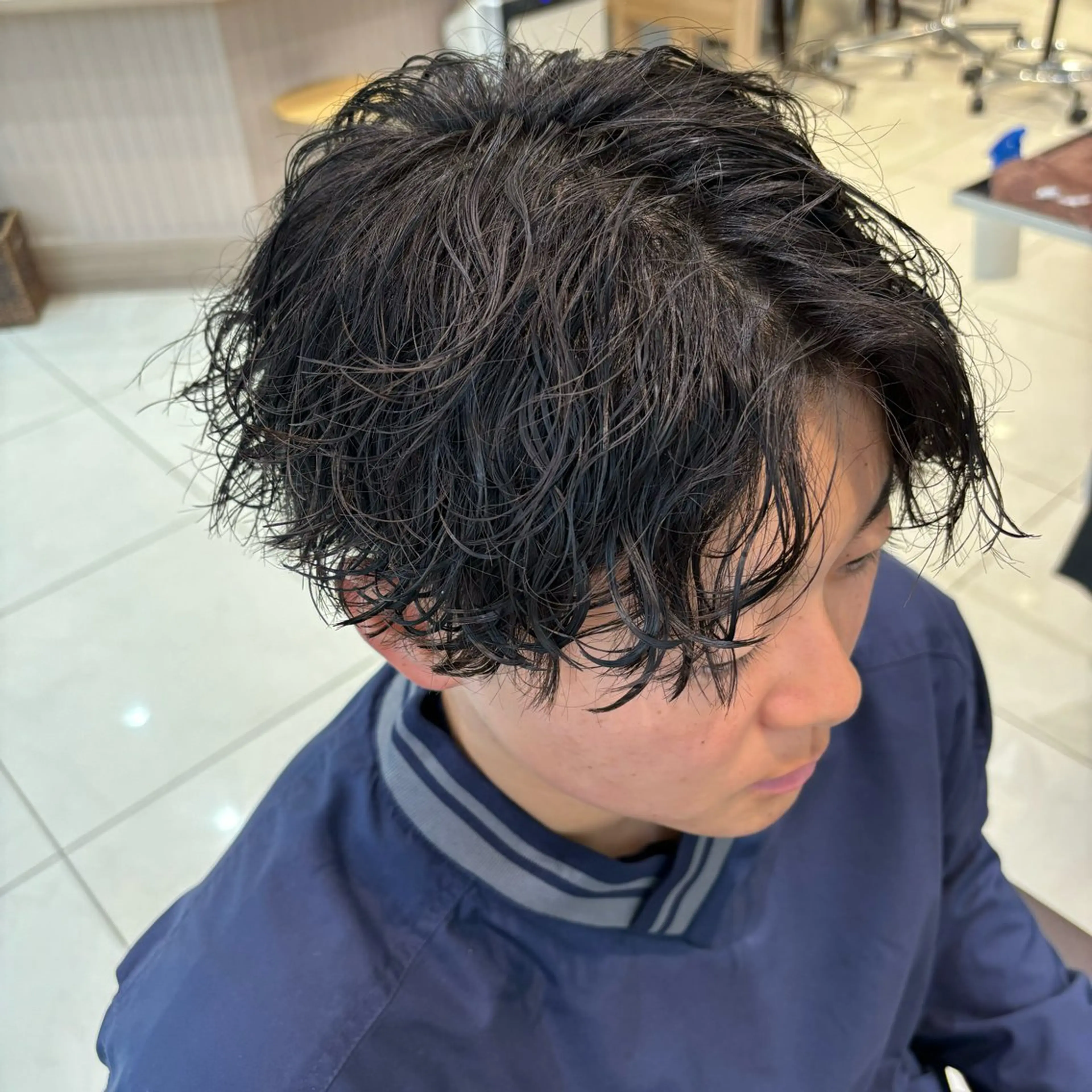 パーマ ブリーチ/パーマ 縮毛/レイヤーaoiのヘアスタイル