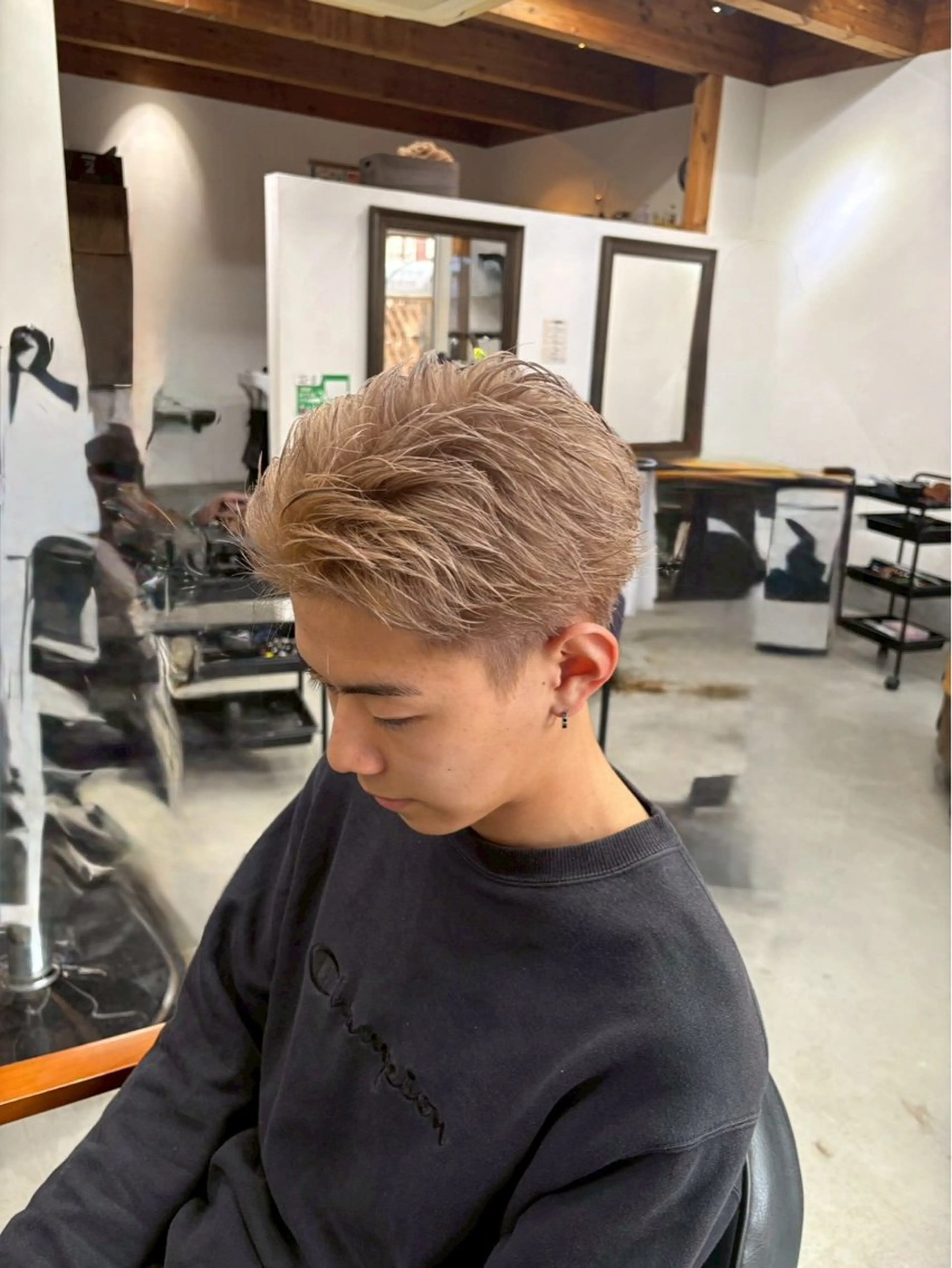 ショート カラー 柔らかい/抜け感/ SOU🫧のヘアスタイル