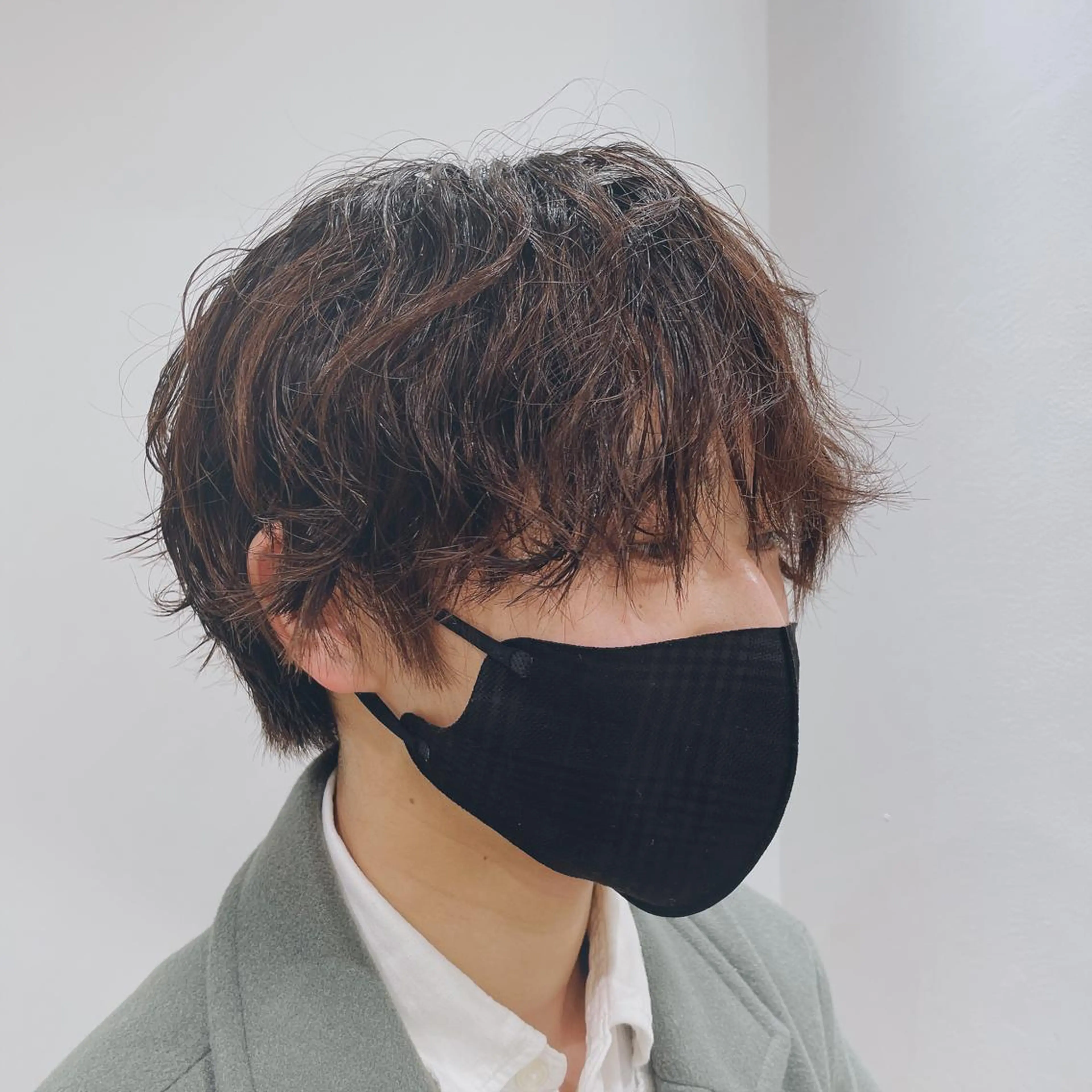 ショート パーマ メンズ メンズパーマ 【大人ショート/ボブ モデル募集】　Seiのヘアスタイル