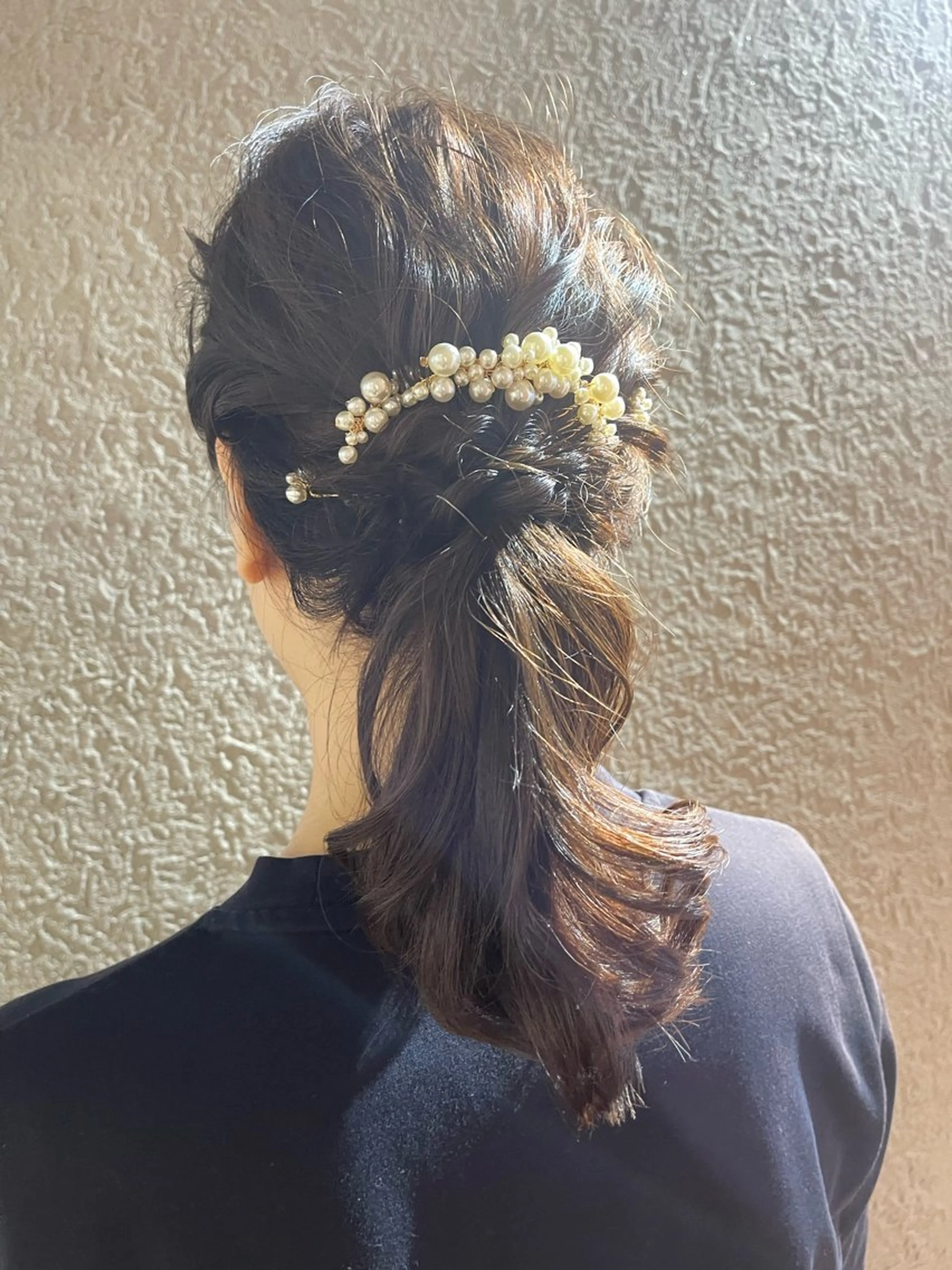 セミロング Heart box 仲嶺　瑠輝のヘアスタイル