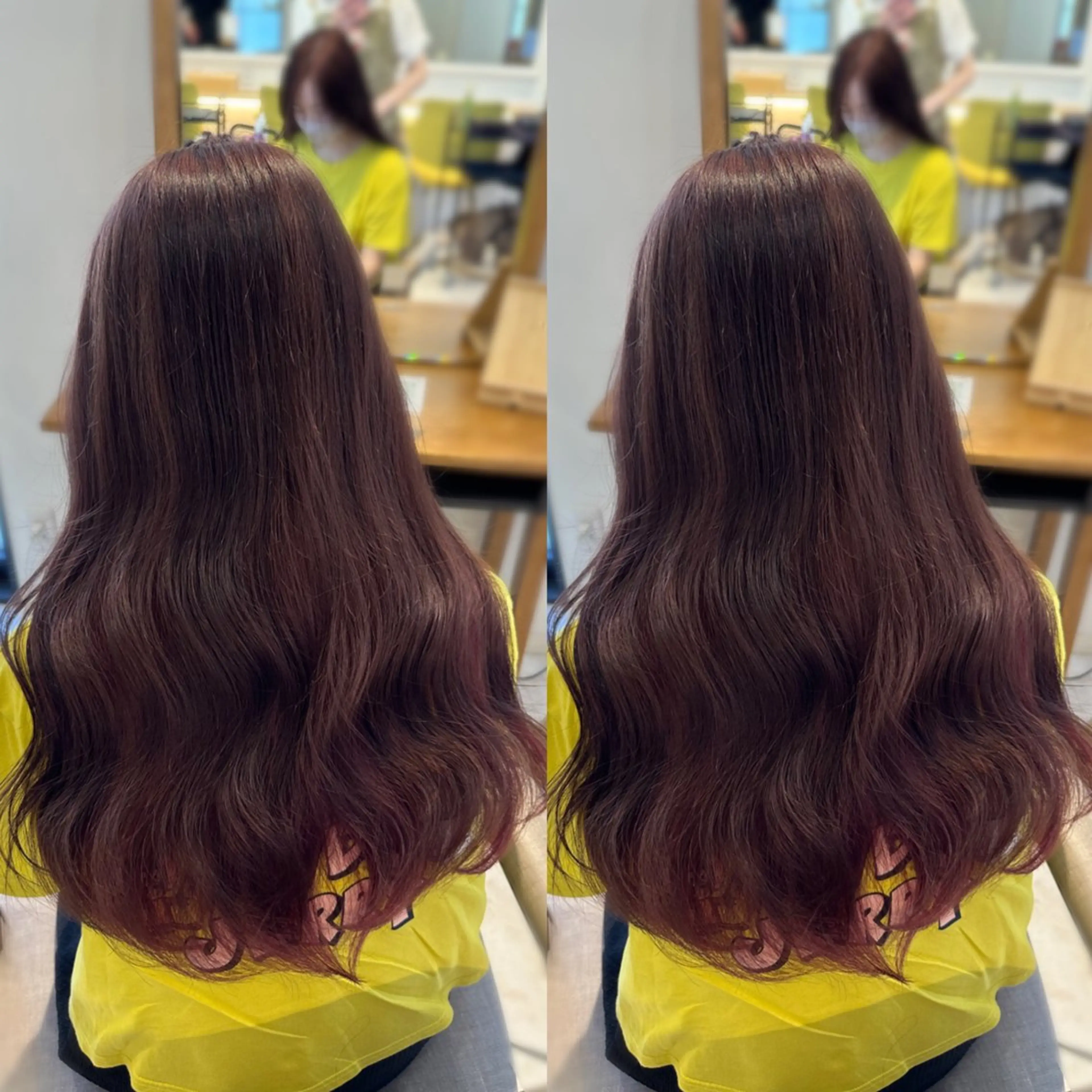 ロング ヘアカラー トリートメント エクステ Rio🎀ブリーチ なし透明感♡のヘアスタイル