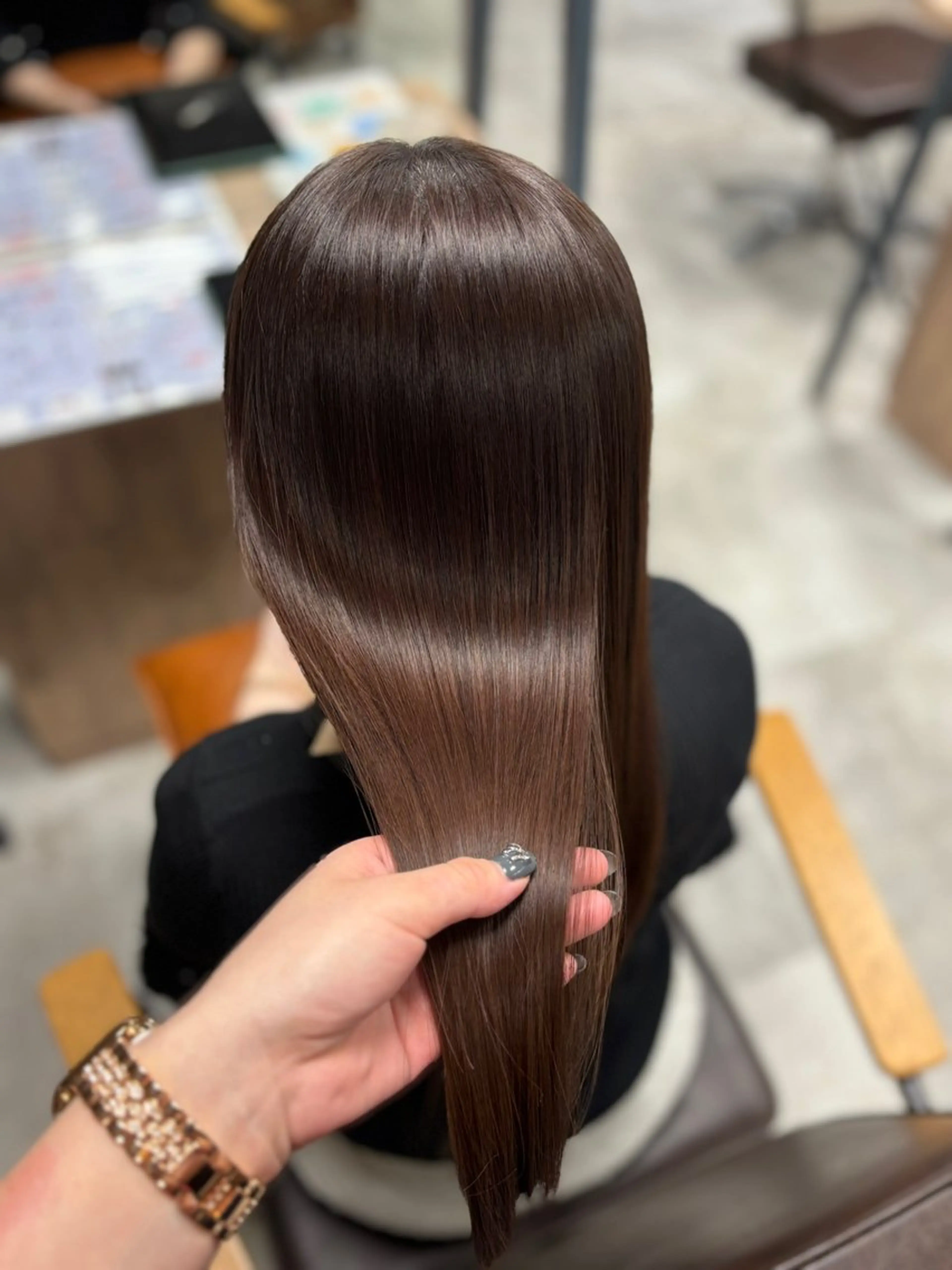 ロング きょうか🩶 /艶髪/髪質改善のヘアスタイル