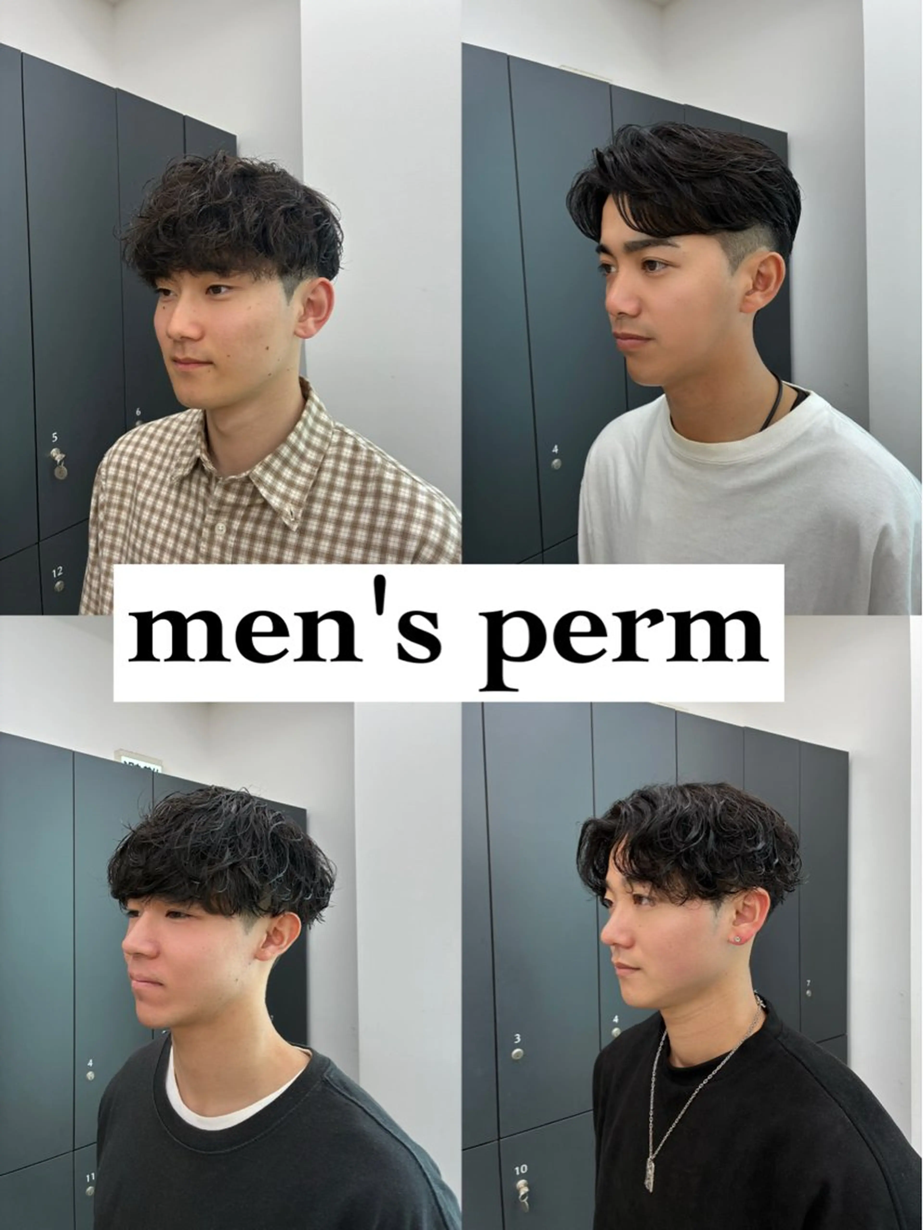 パーマ メンズ カット パーマ 名駅/メンズ特化/ 大人ヘア💗信岡 和のヘアスタイル