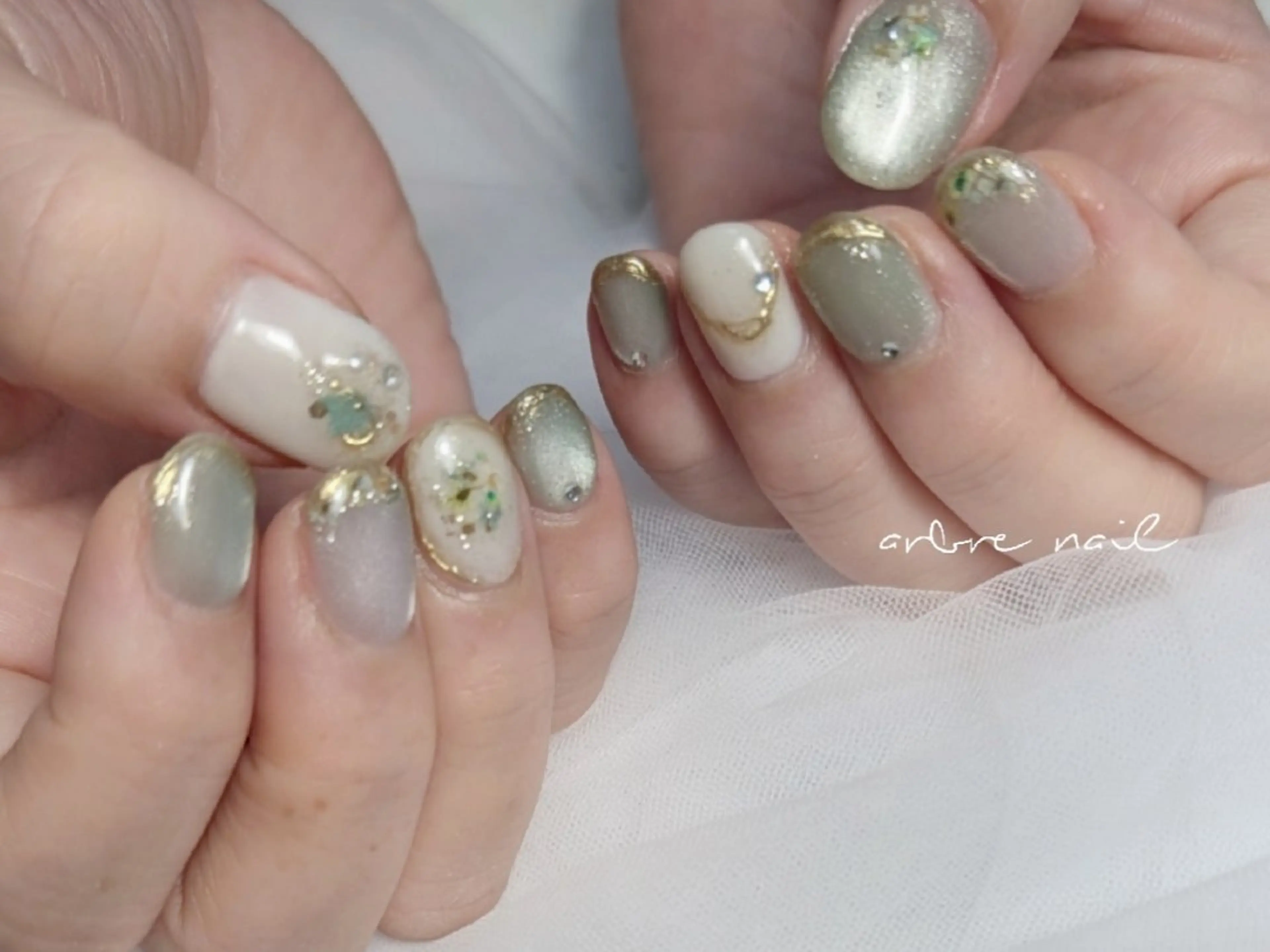 ネイル ＊arbre nail＊.アーブルネイル所属・✯.。 arbre  nail 。✯.のネイルデザイン