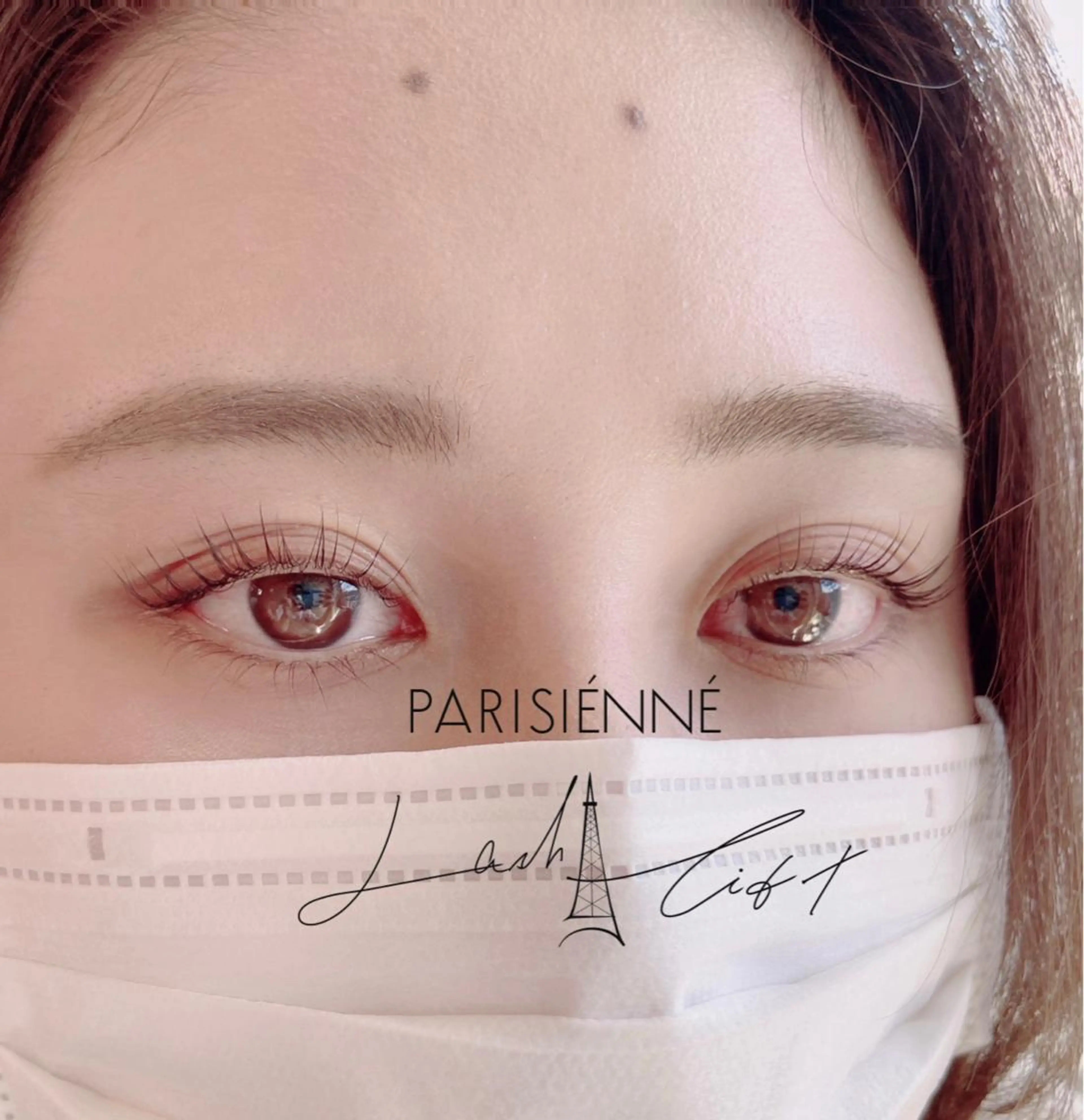マツエク・マツパ カラーマツエク フラットラッシュ 韓国風マツエク パリジェンヌラッシュリフト まつげパーマ オーダーメイドまつげ ＆まゆげ.RIKAのマツエク・マツパデザイン