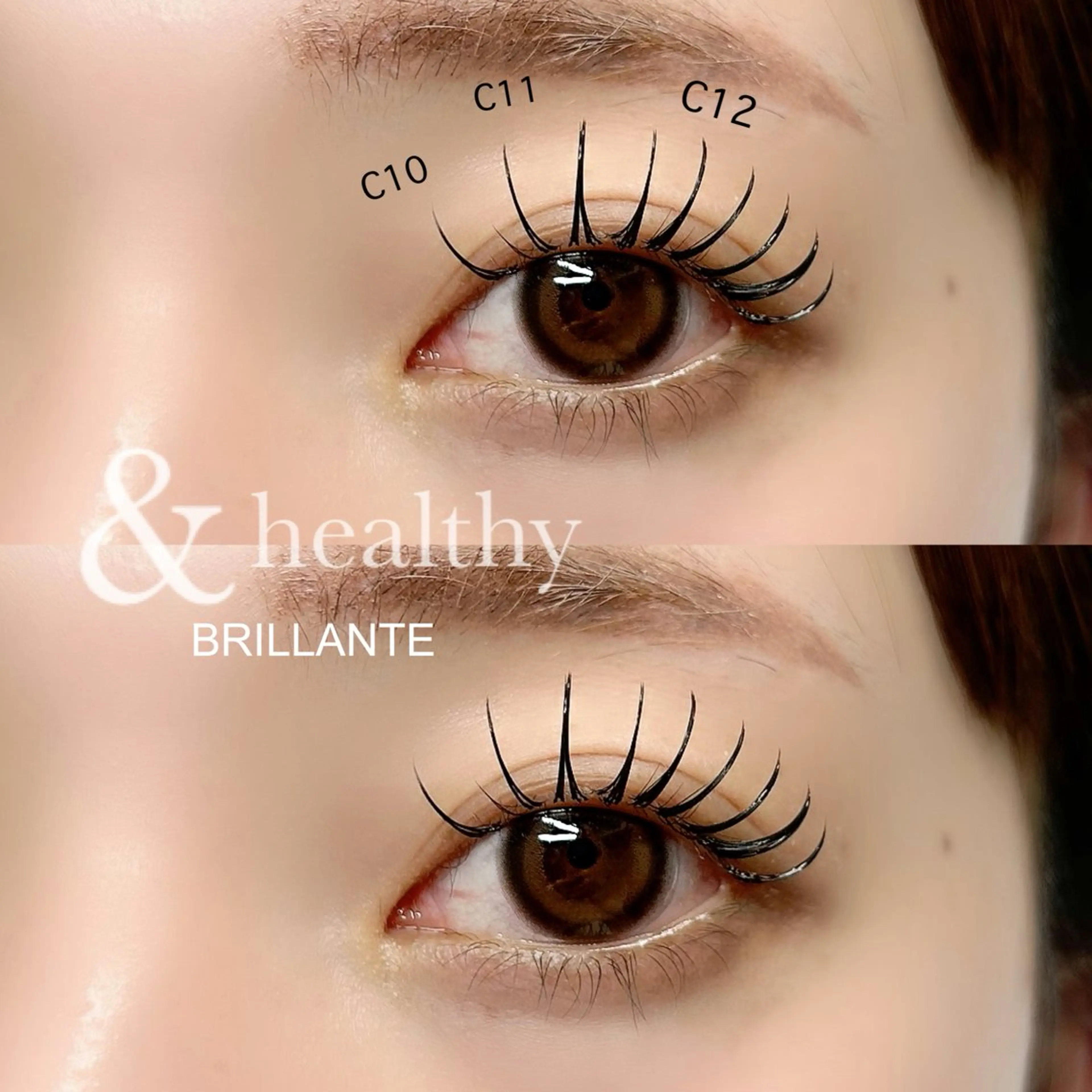 マツエク・マツパ BRILLANTE -ブリアンテ-のマツエク・マツパデザイン