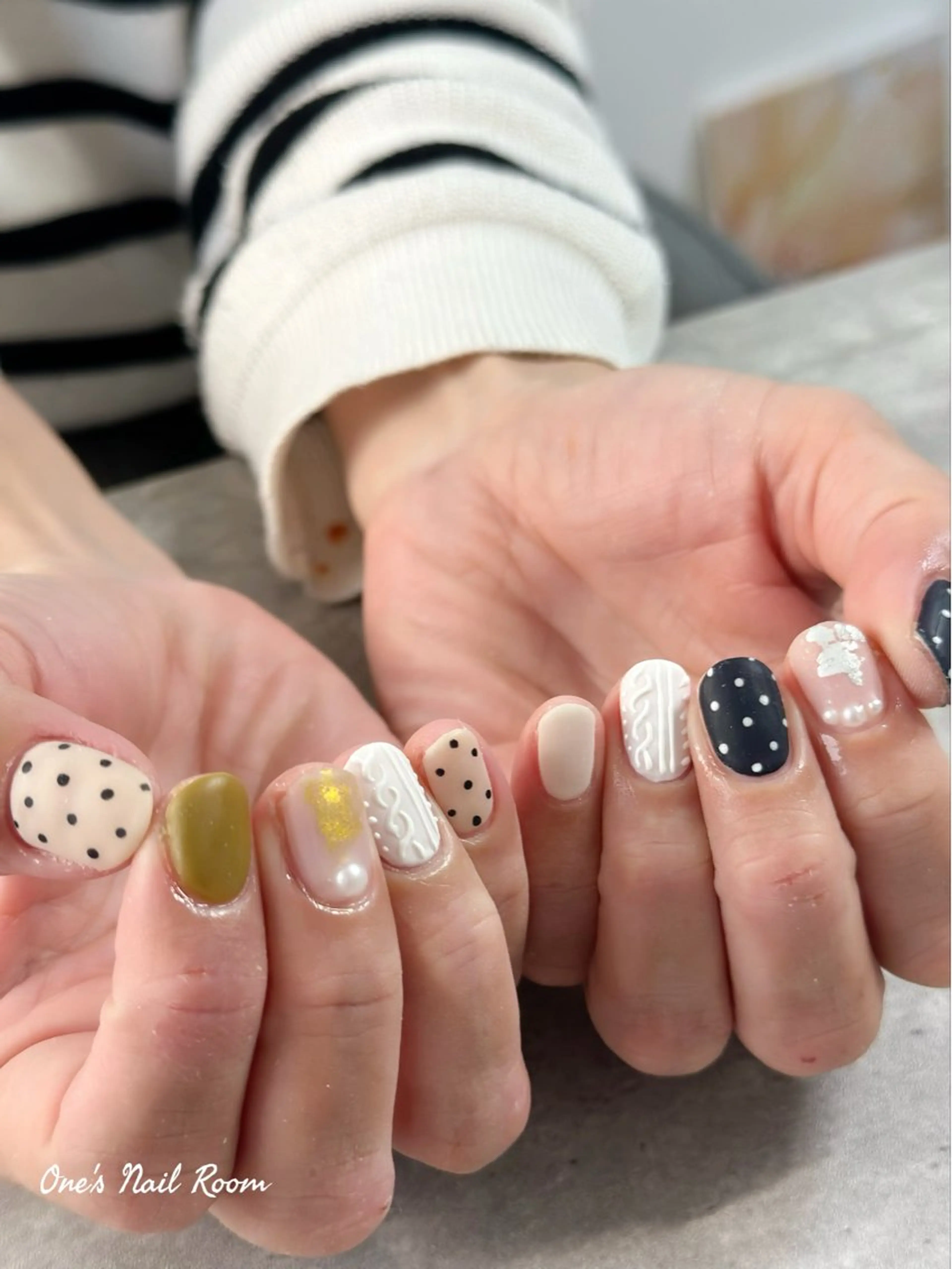 ネイル ハンドネイル One's Nail Roomのネイルデザイン