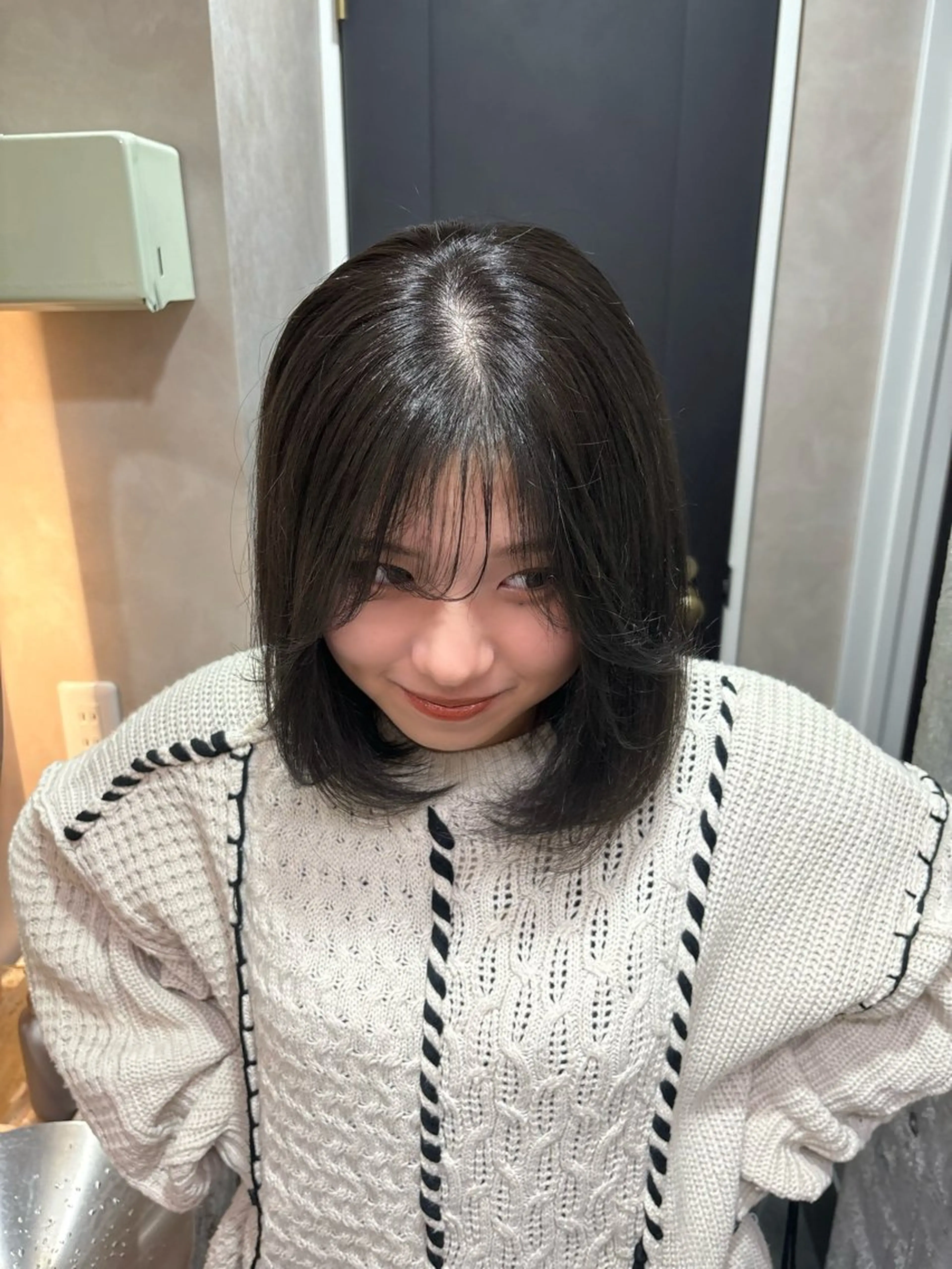 カラー 透明感カラー オリーブカラー 🌷暖色カラー /Mina/渋谷🌷のヘアスタイル