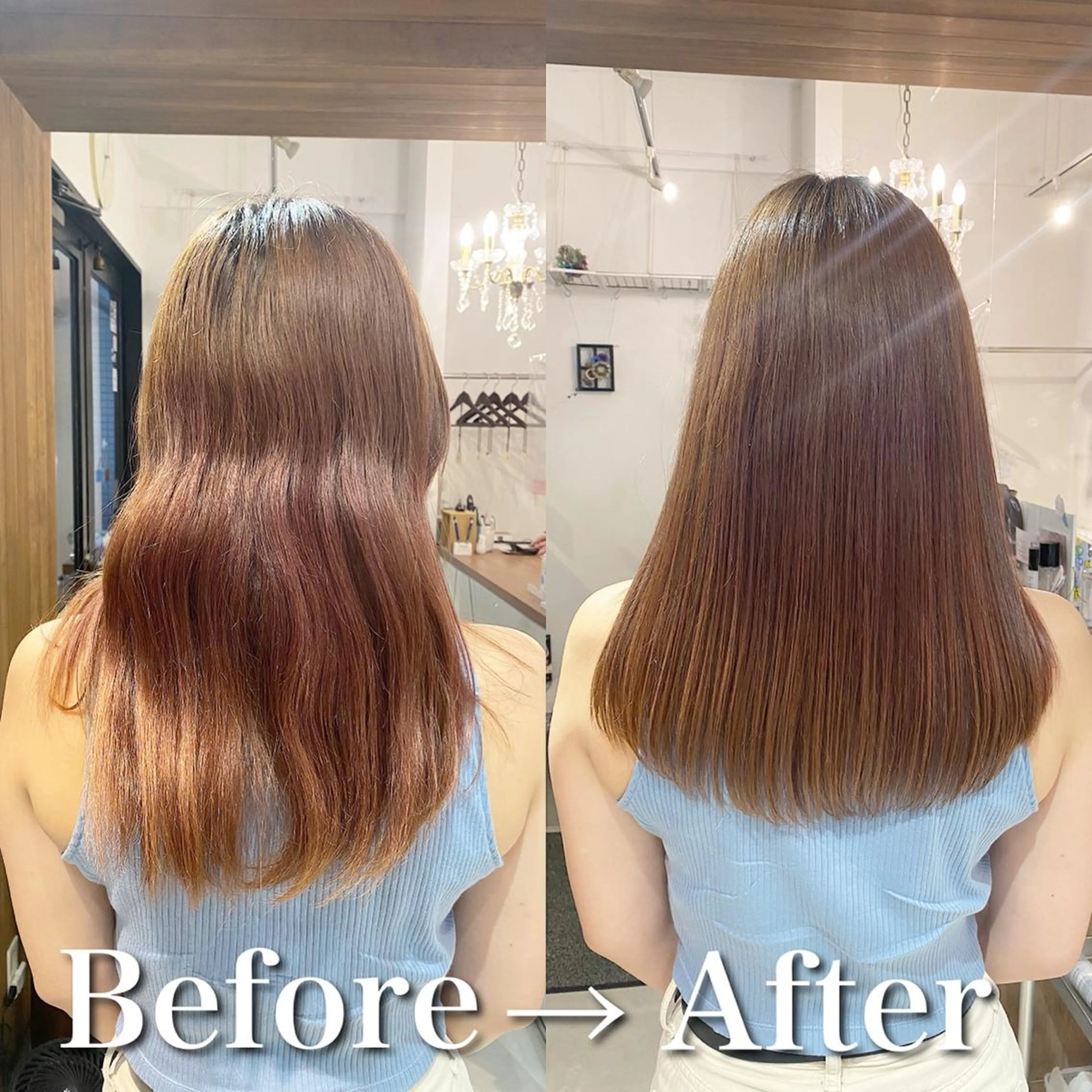 ロング 髪質改善 ロング トリートメント 酸熱トリートメント 髪質改善特化 安東駿介のヘアスタイル