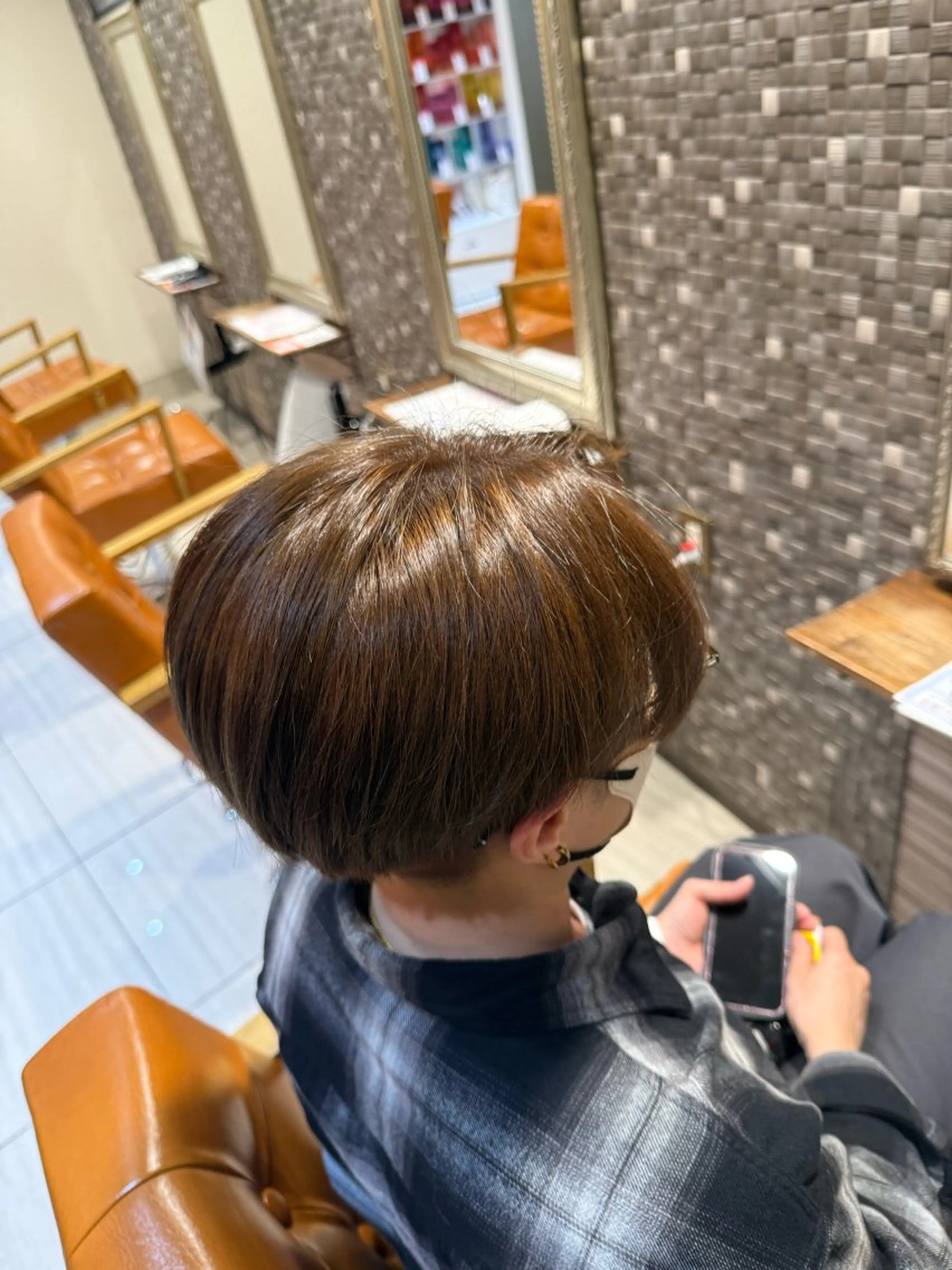 ショート カラー カット ヘアカラー トリートメント 🫧艶髪職人/相模 大野/新井公輔🫧のヘアスタイル
