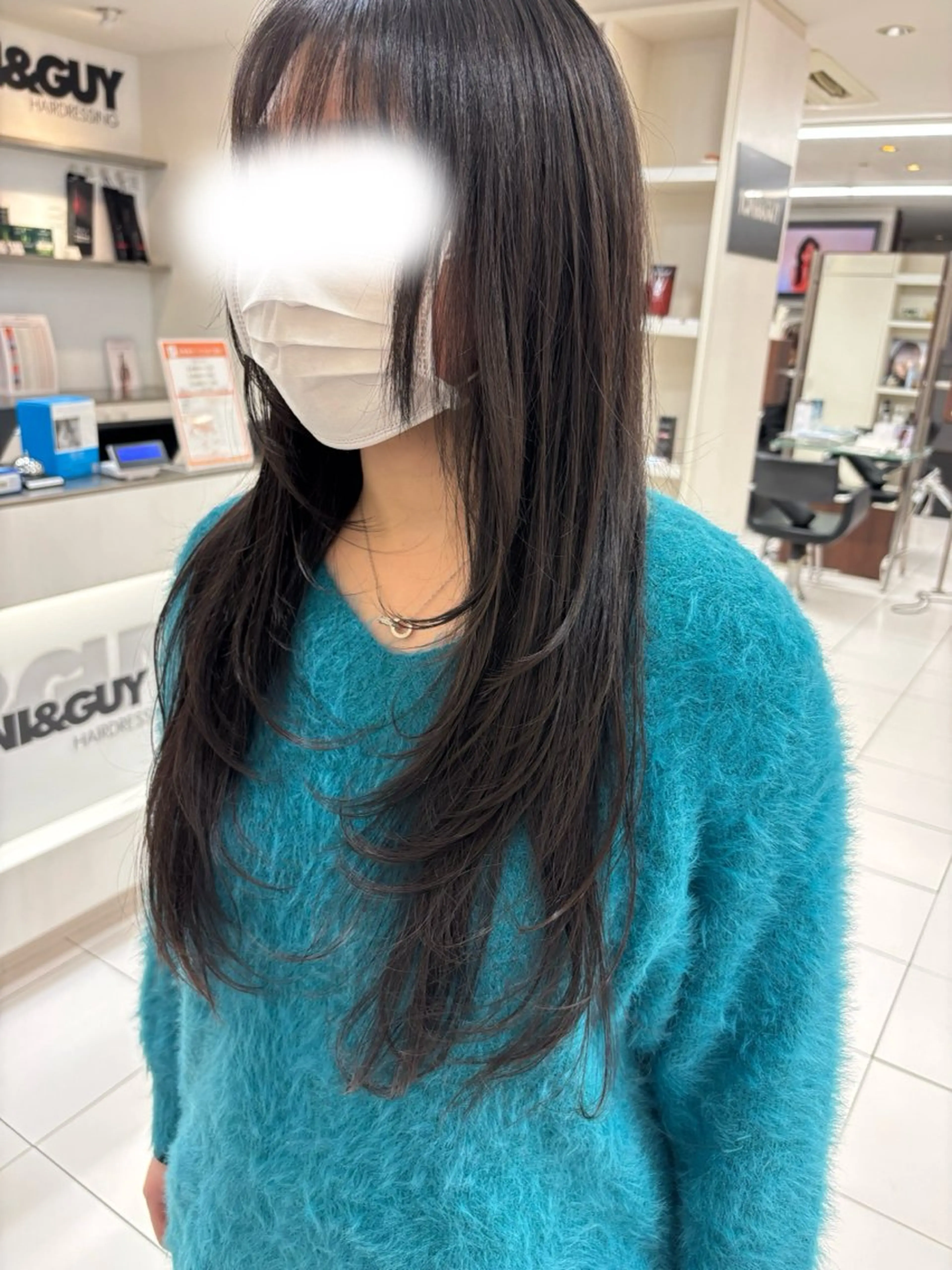 ロング レイヤーカット TONI&GUY速寿 勇希のヘアスタイル