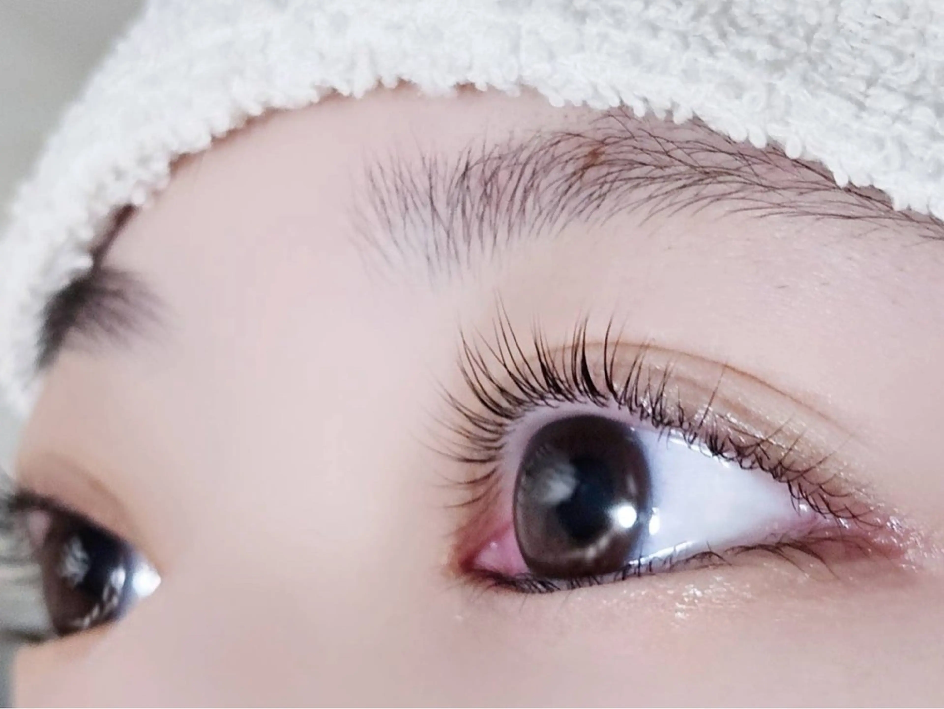 マスカラパーマの写真