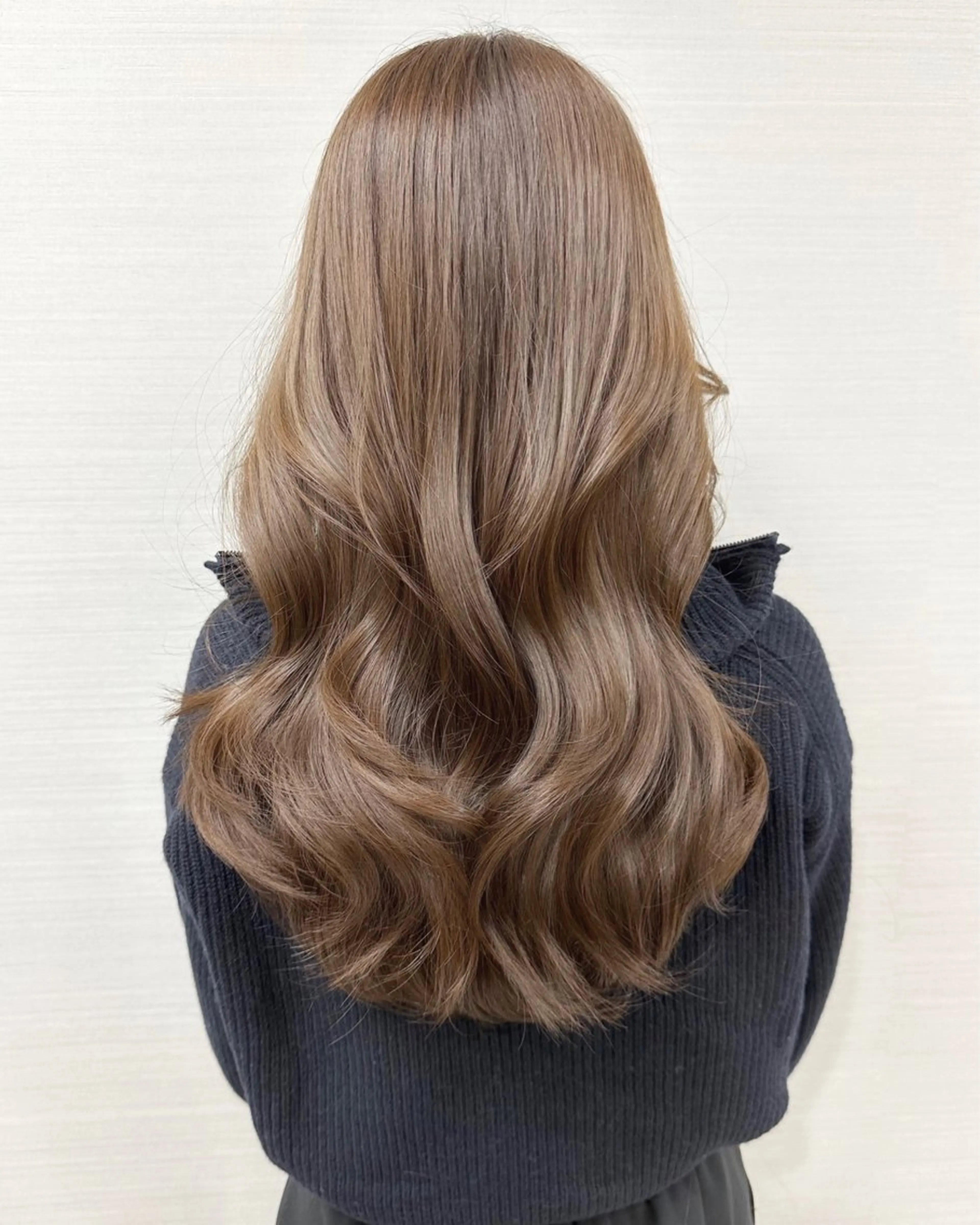 ミディアム カラー 韓国ヘア 店長NEGIのヘアスタイル