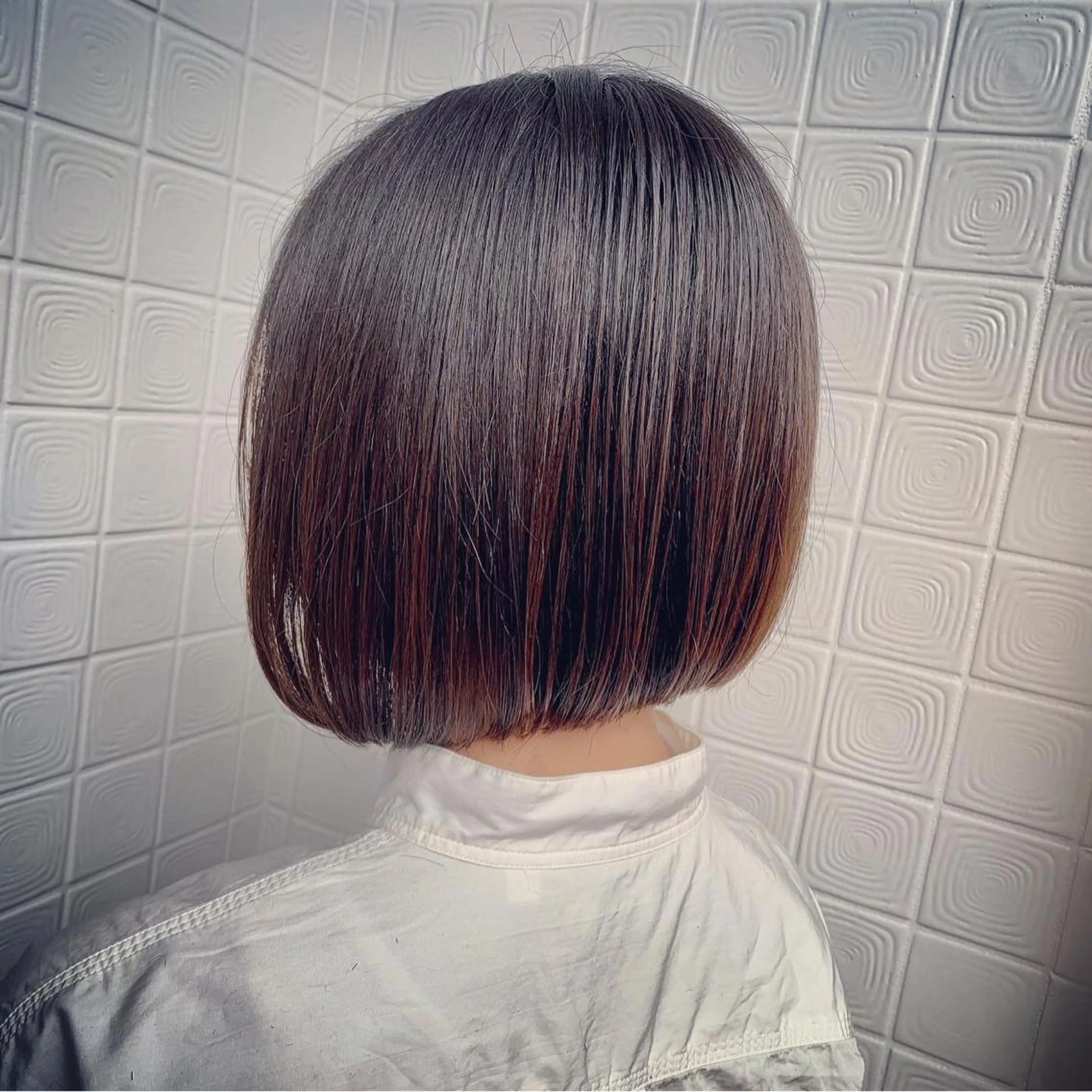 ミディアム ボブ THEDAY所属・ショート特化✂︎門脇 ~広がらない髪へ~のヘアスタイル