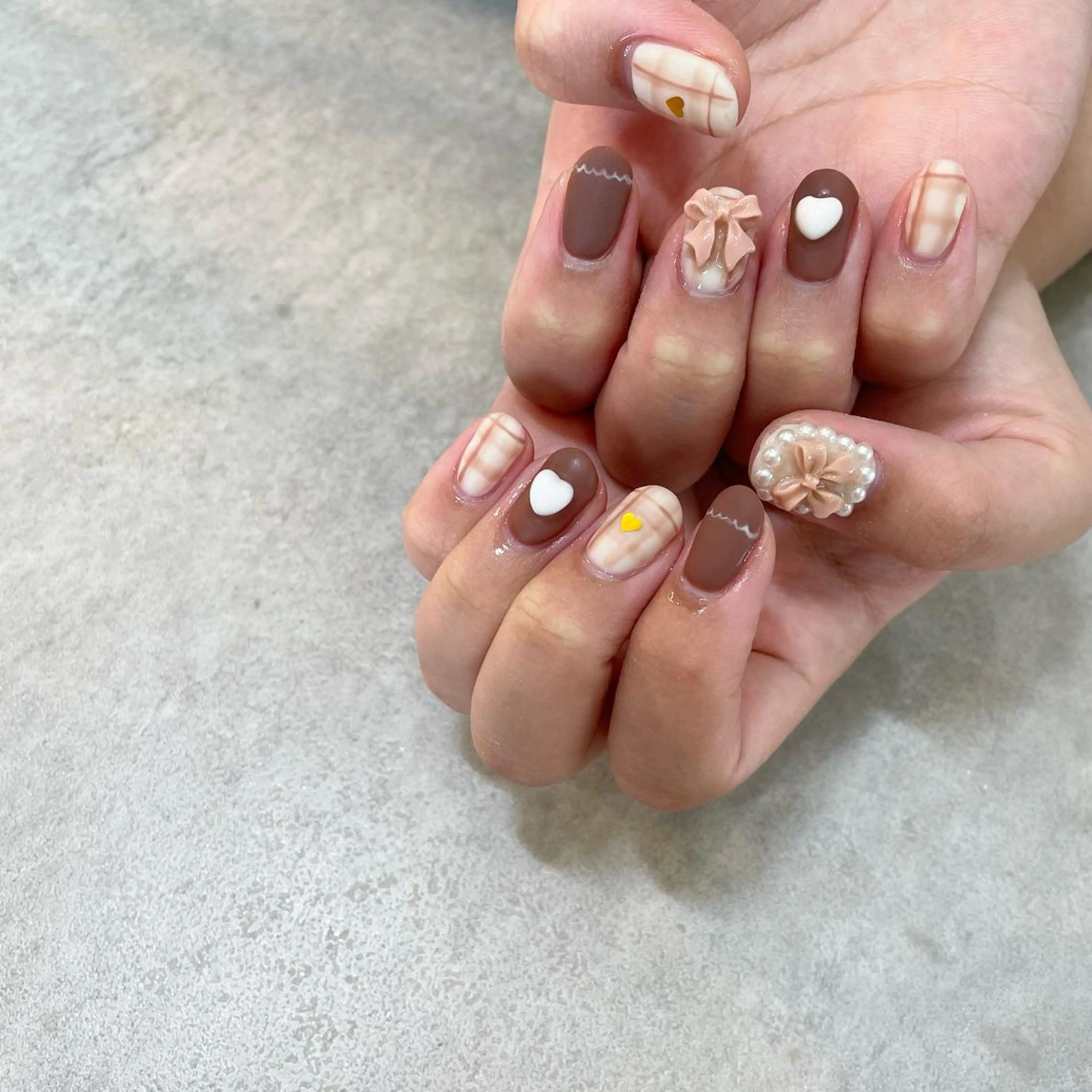 ネイル マットネイル Nail Salon Gummi.のネイルデザイン