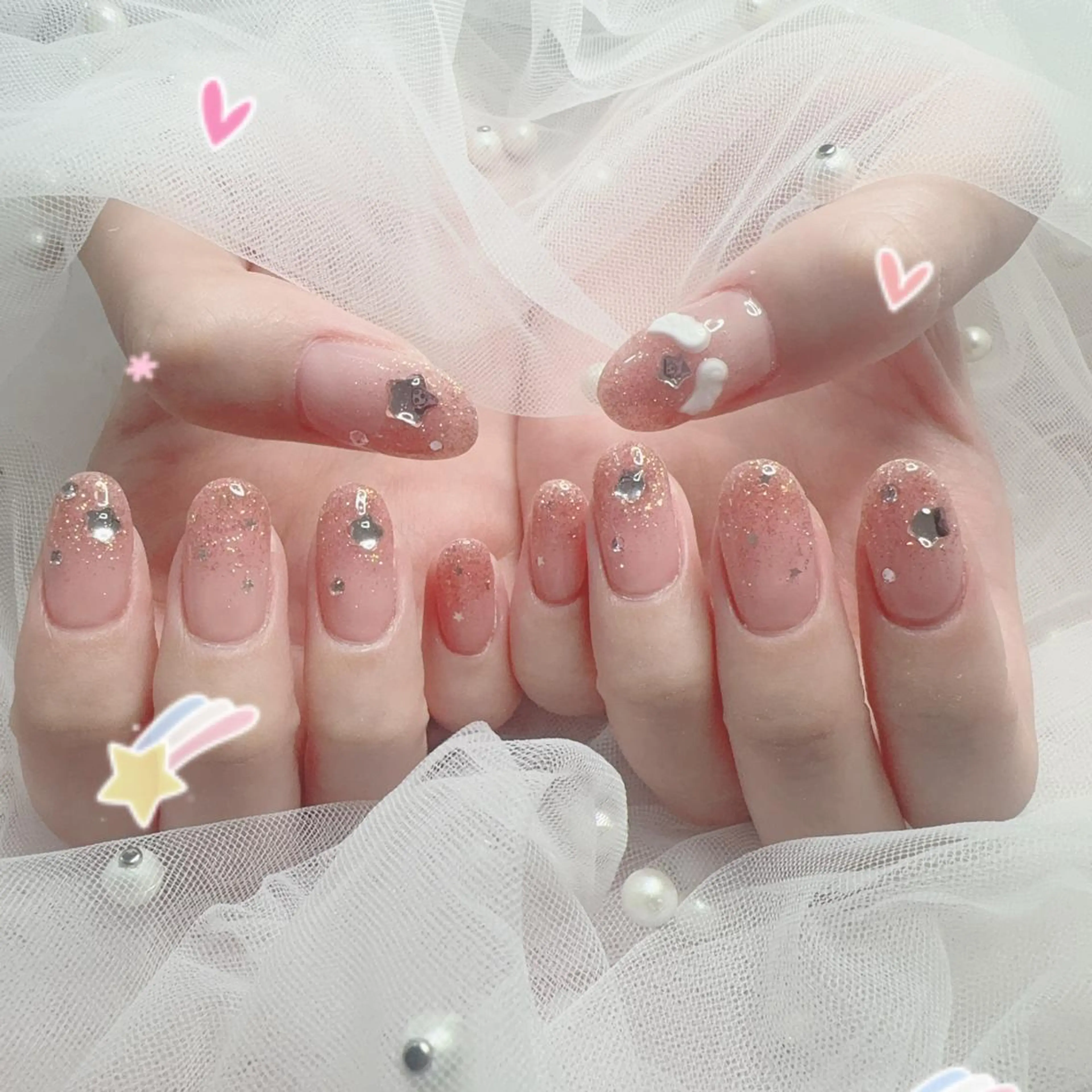 ネイル ハンドネイル 🎀シズカ nail🎀のネイルデザイン