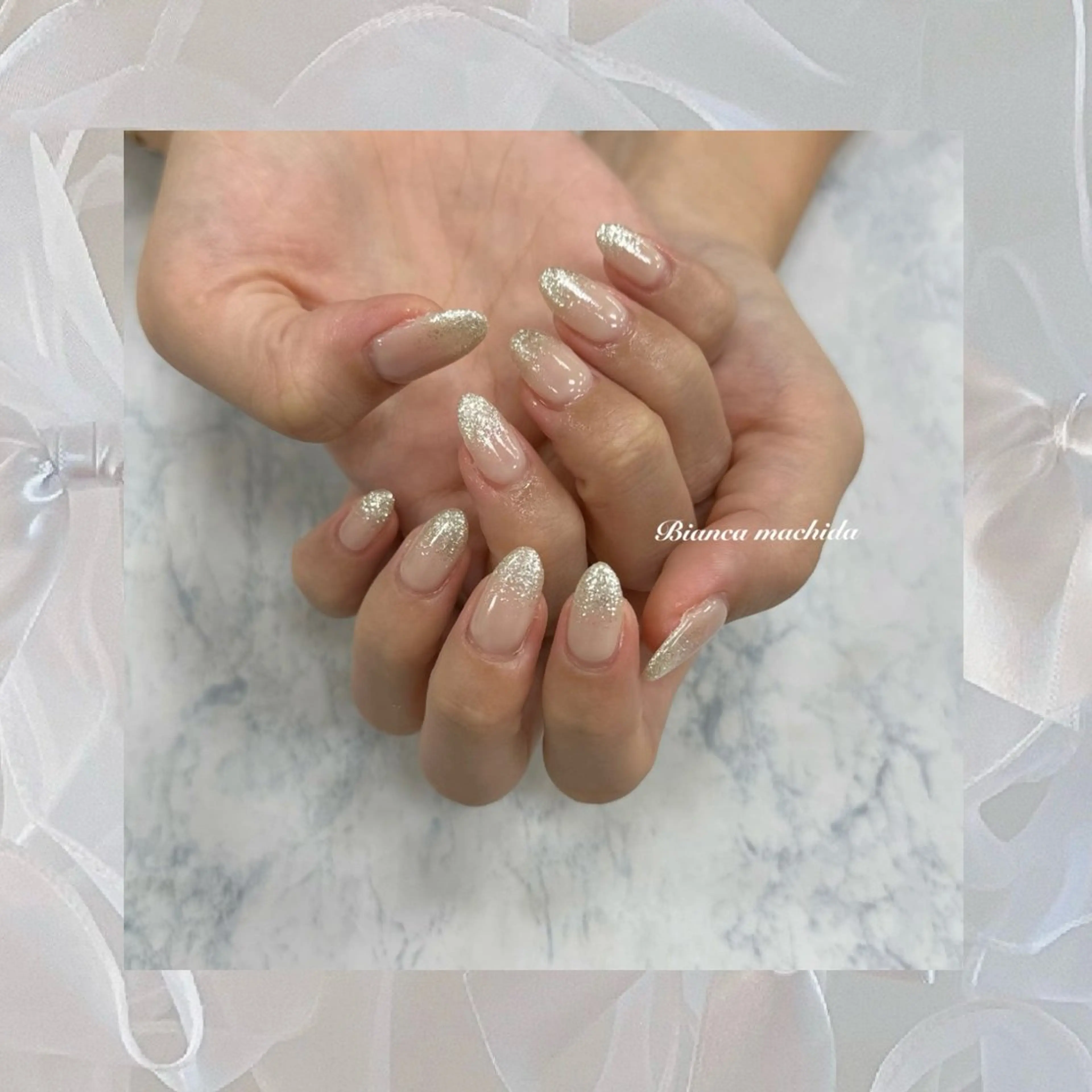 ネイル BIANCA 🖤 NISHIMURAのネイルデザイン