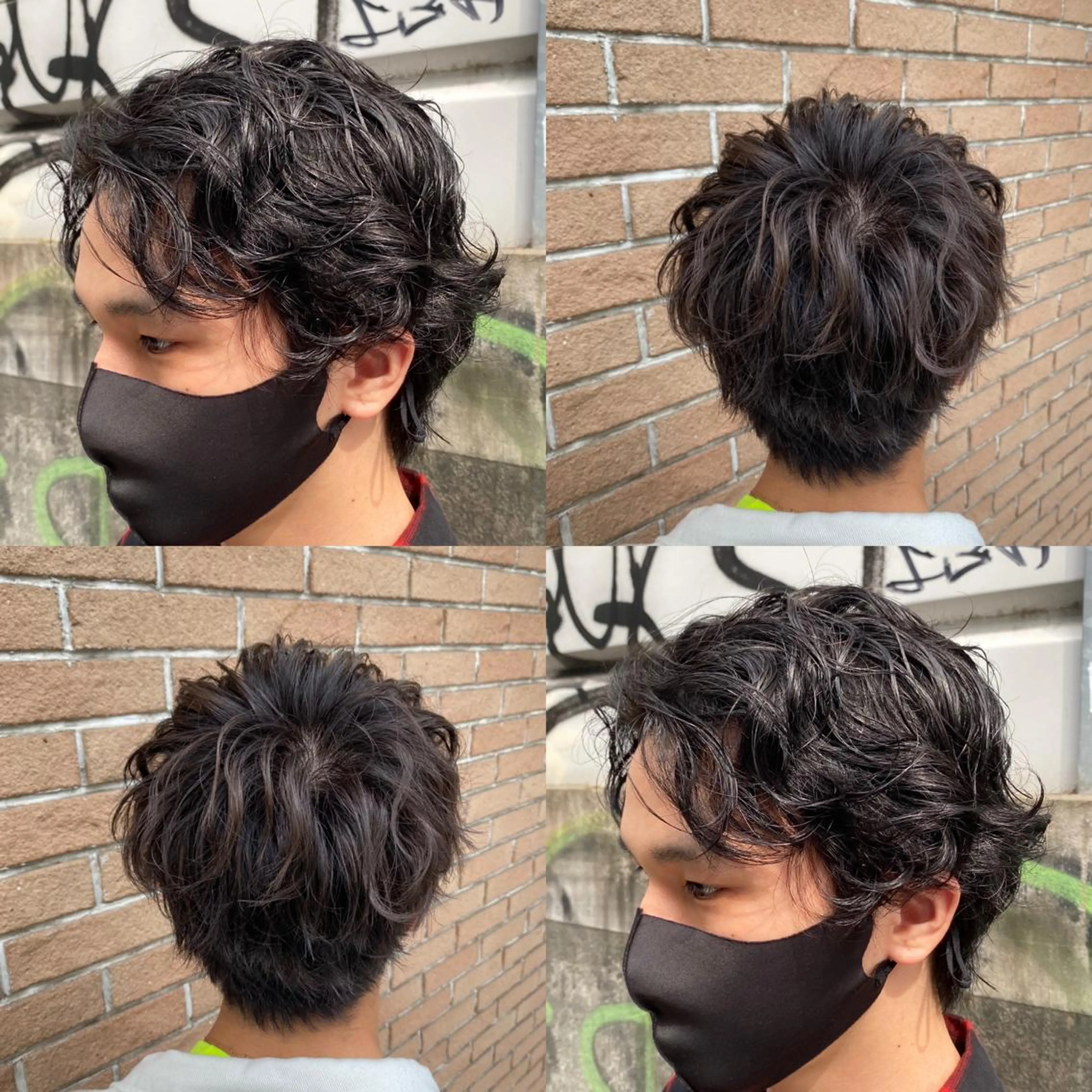 カラー パーマ メンズブリーチカラー /パーマ ごーた立川のヘアスタイル