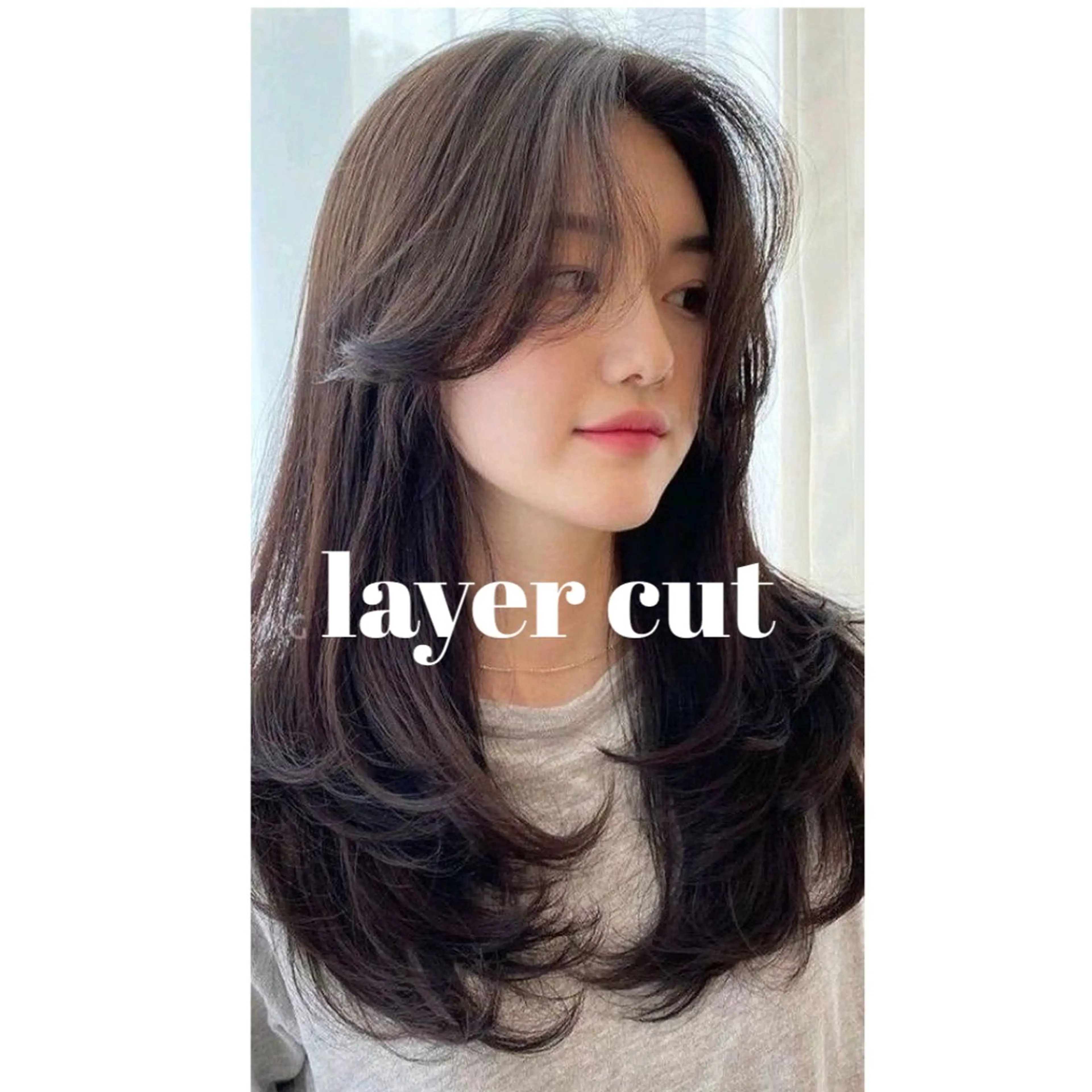 【🎀レイヤーカット＋ツヤ感カラー＋トリートメント🎀】の写真