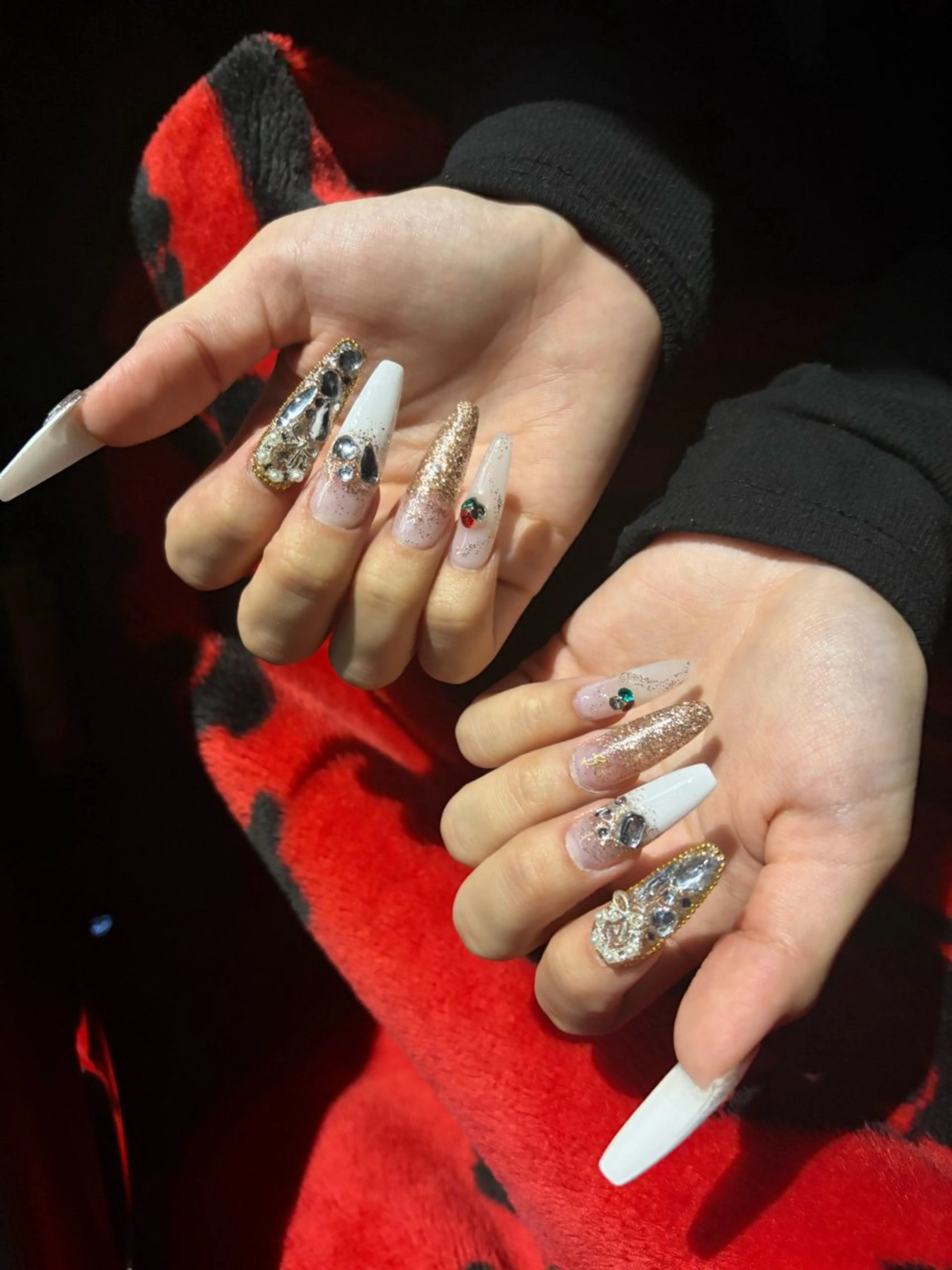 💎 持ち込みフルアート 💎 長さ出す方追加料金ございます🙇‍♀️ご連絡ください✨の写真