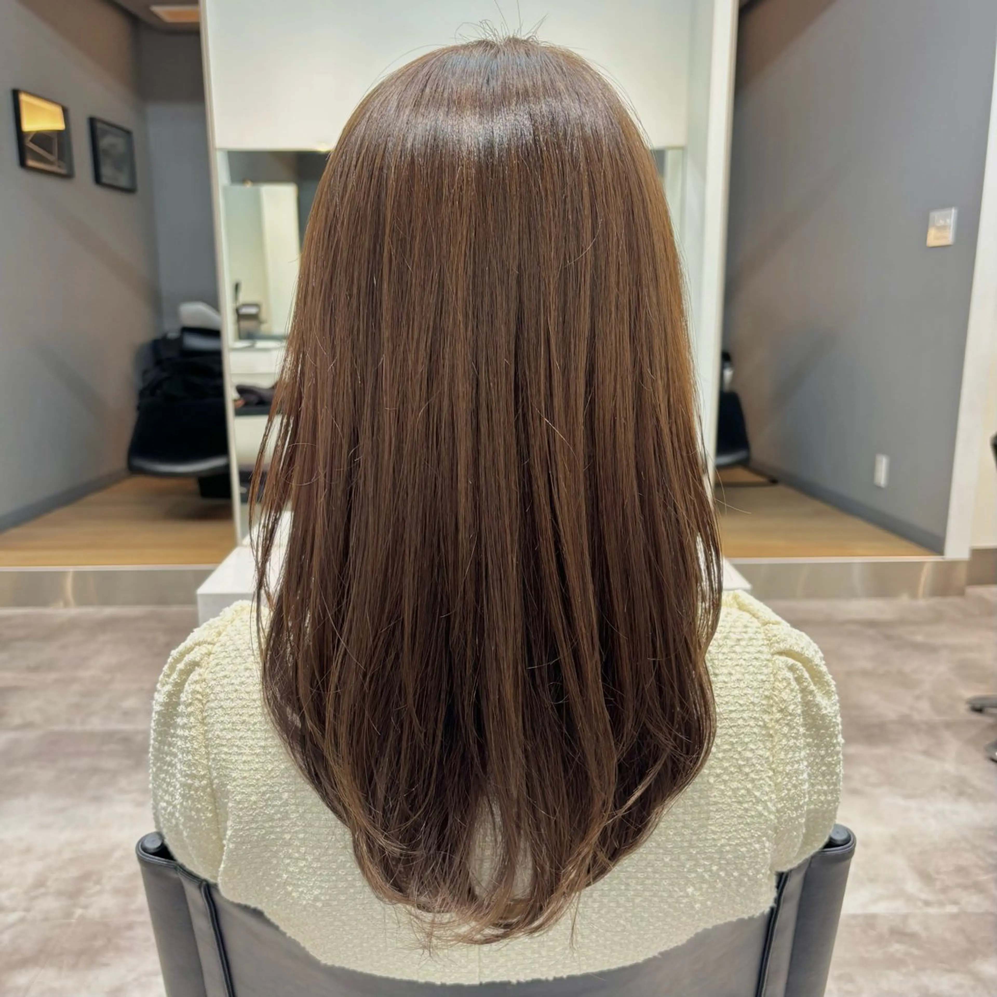 セミロング カット 門崎未依/レイヤー/ メンズカット🪿🌼のヘアスタイル