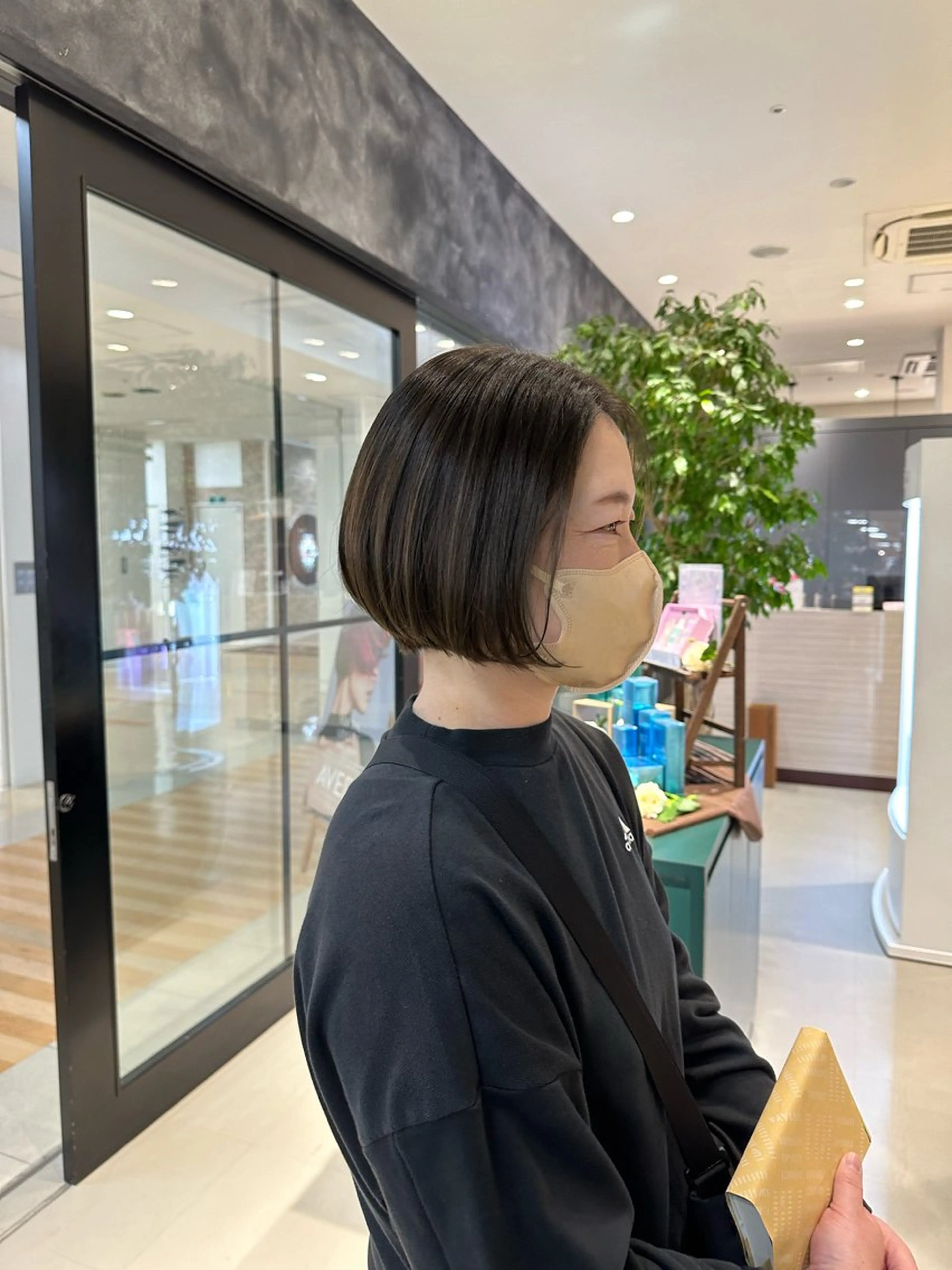 ショート 縮毛矯正 トリートメント NAKAHARA TSUKUSHIのヘアスタイル