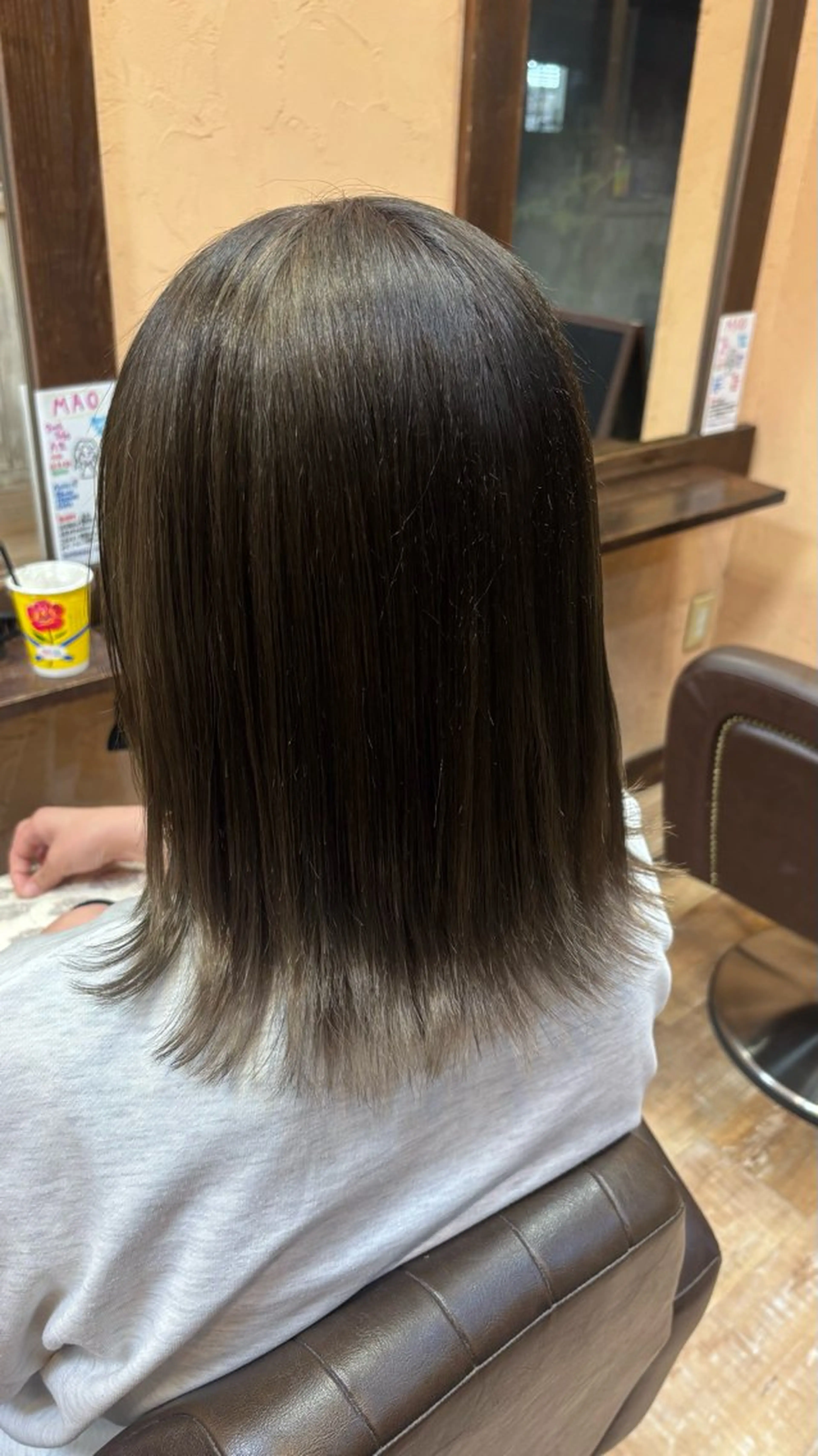 ミディアム カラー ヘアカラー トリートメント ブリーチカラー🎀 Himariのヘアスタイル