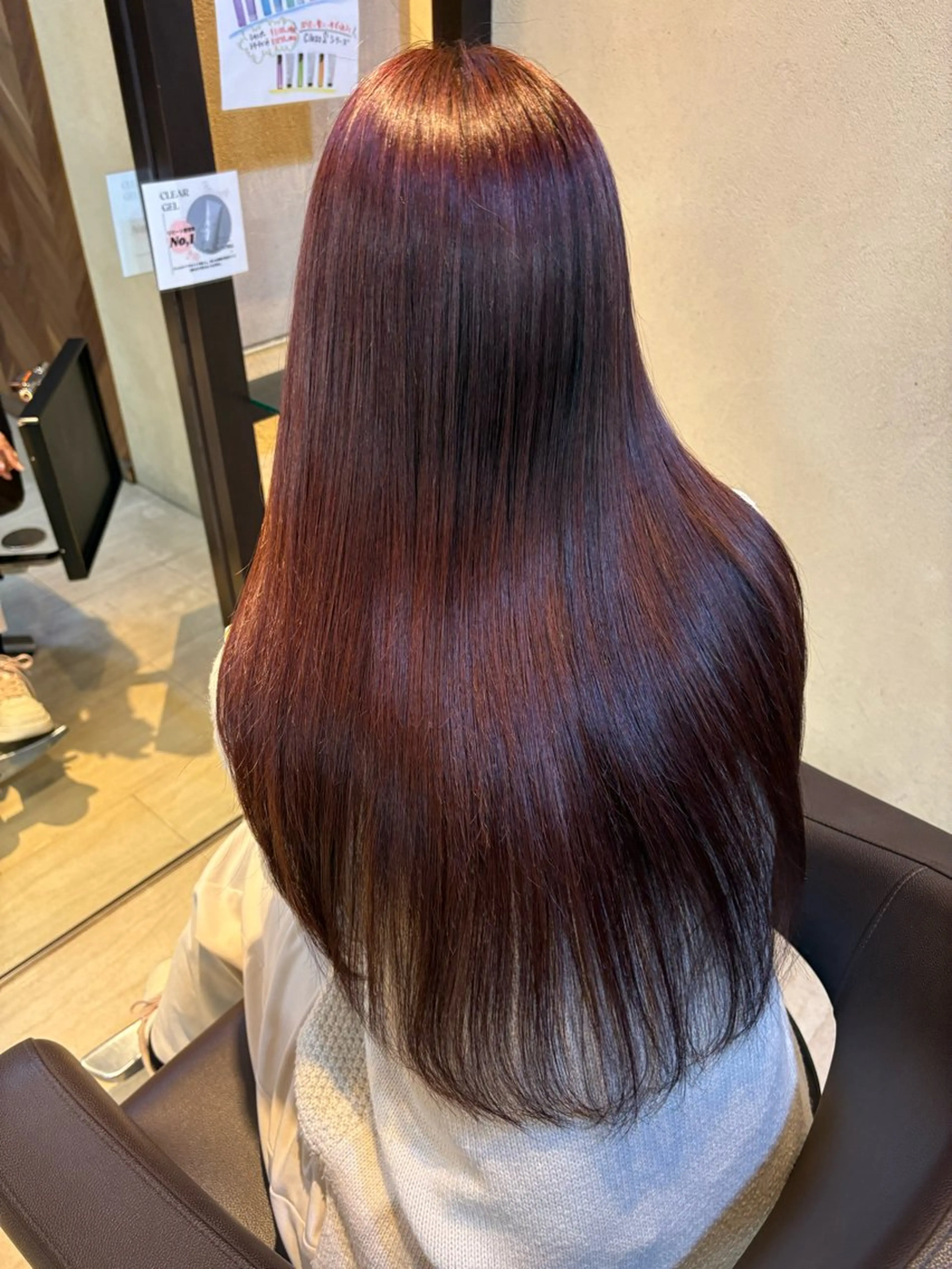 ロング カラー ヘアアレンジ 顔周りカット レイヤーカット トリートメント sayaka/艶髪/ ボブ/レイヤーのヘアスタイル