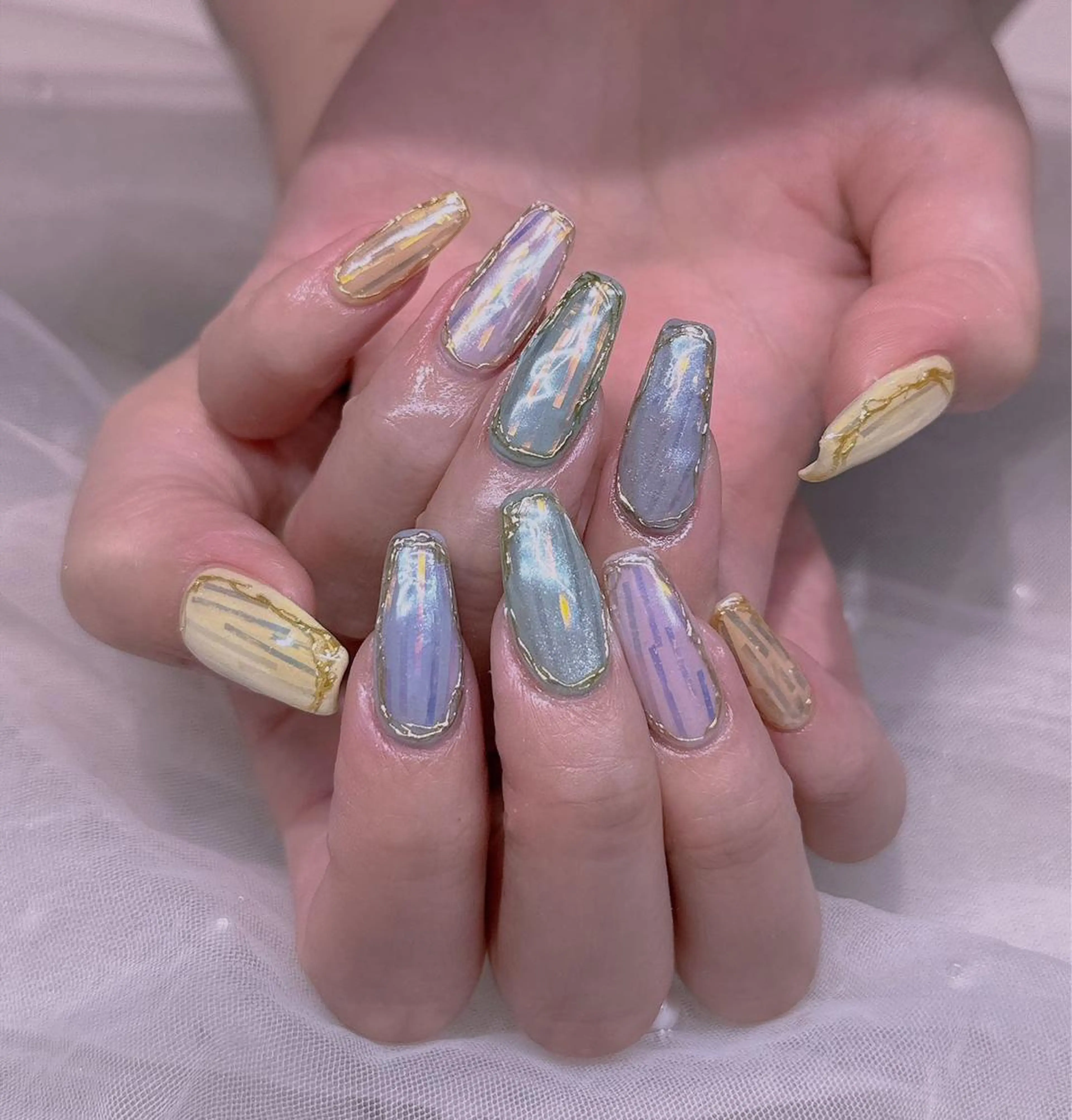 ネイル 長さだし専門店 M2　rikaのネイルデザイン