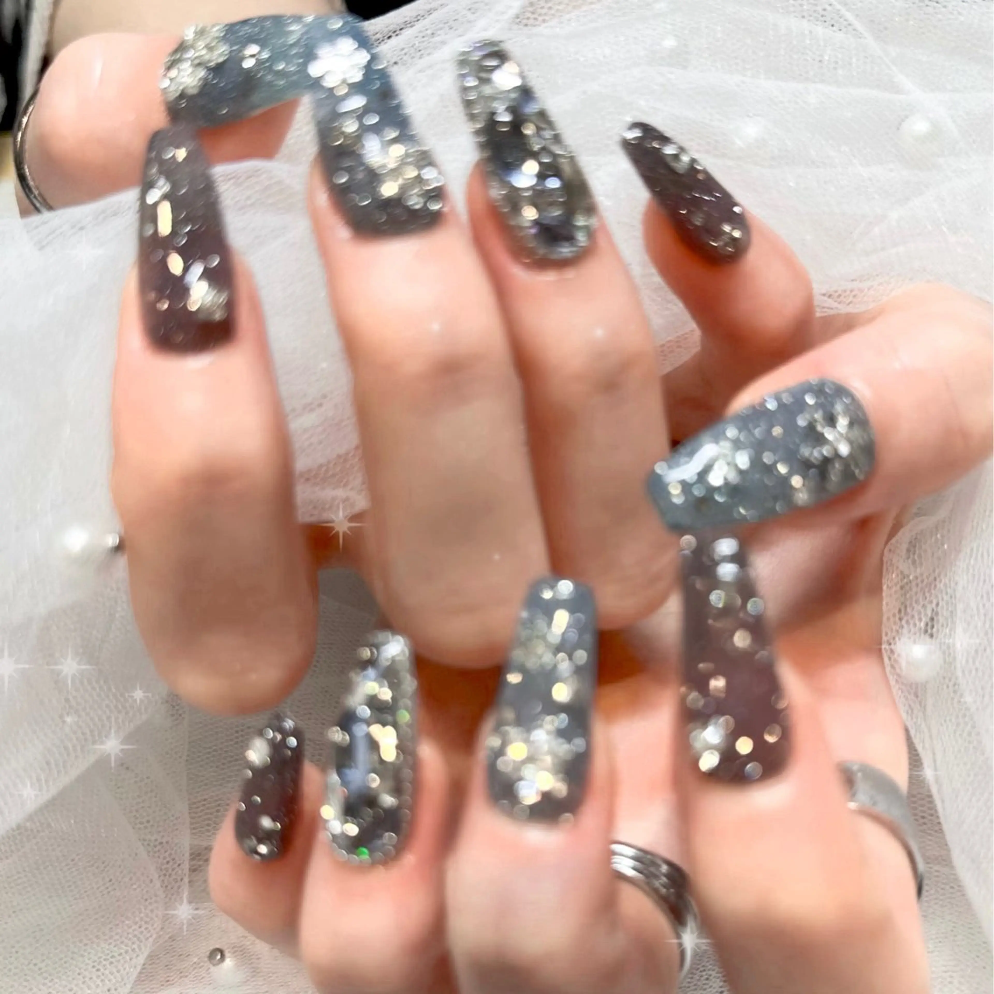 ネイル フラッシュネイル ハンドネイル Karen 新宿のネイルデザイン