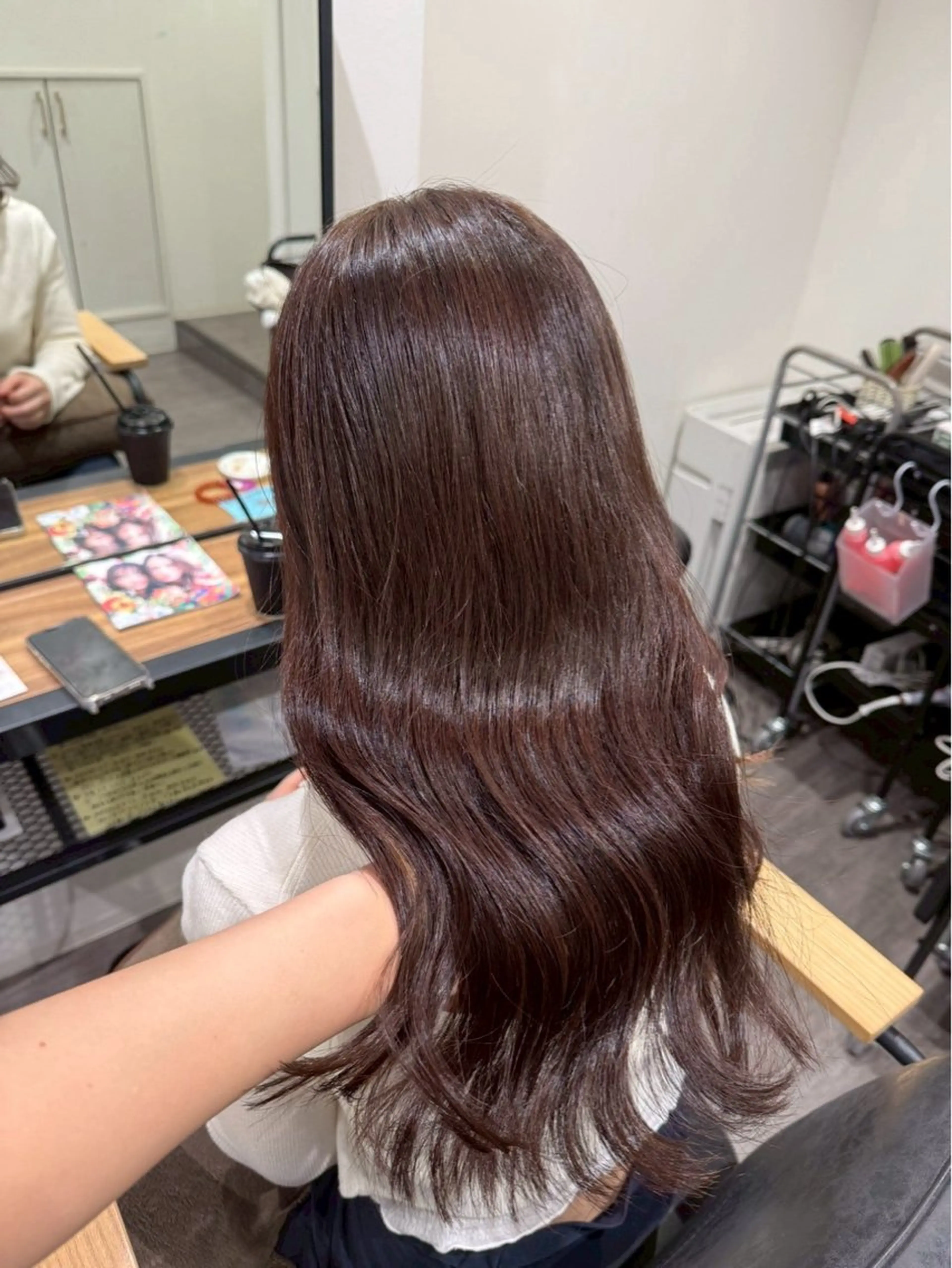 セミロング cocotte みづき/艶カラー🫧のヘアスタイル