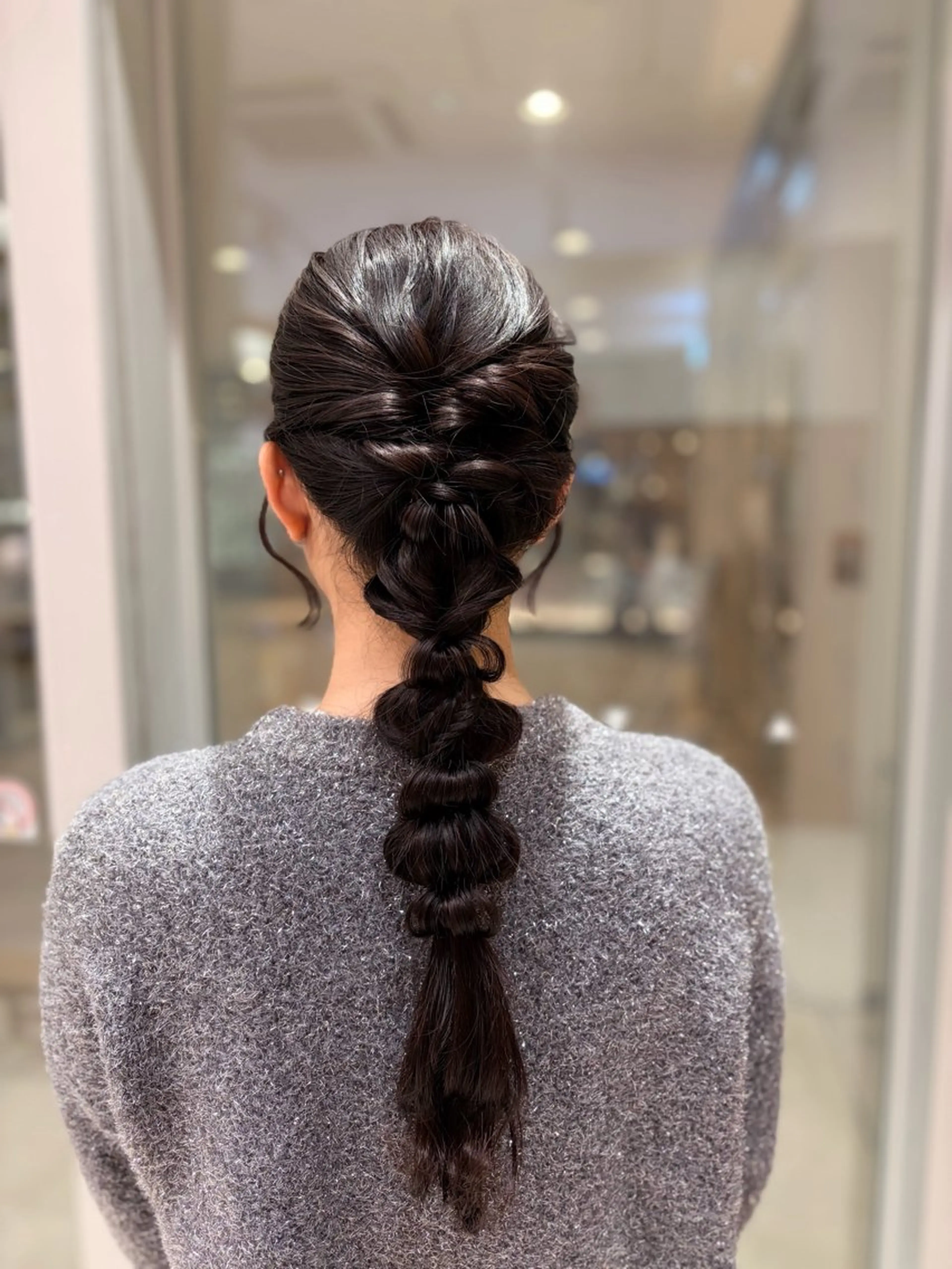 ヘアアレンジ 💎ツヤ髪ストレート カラー💎かのんのヘアスタイル