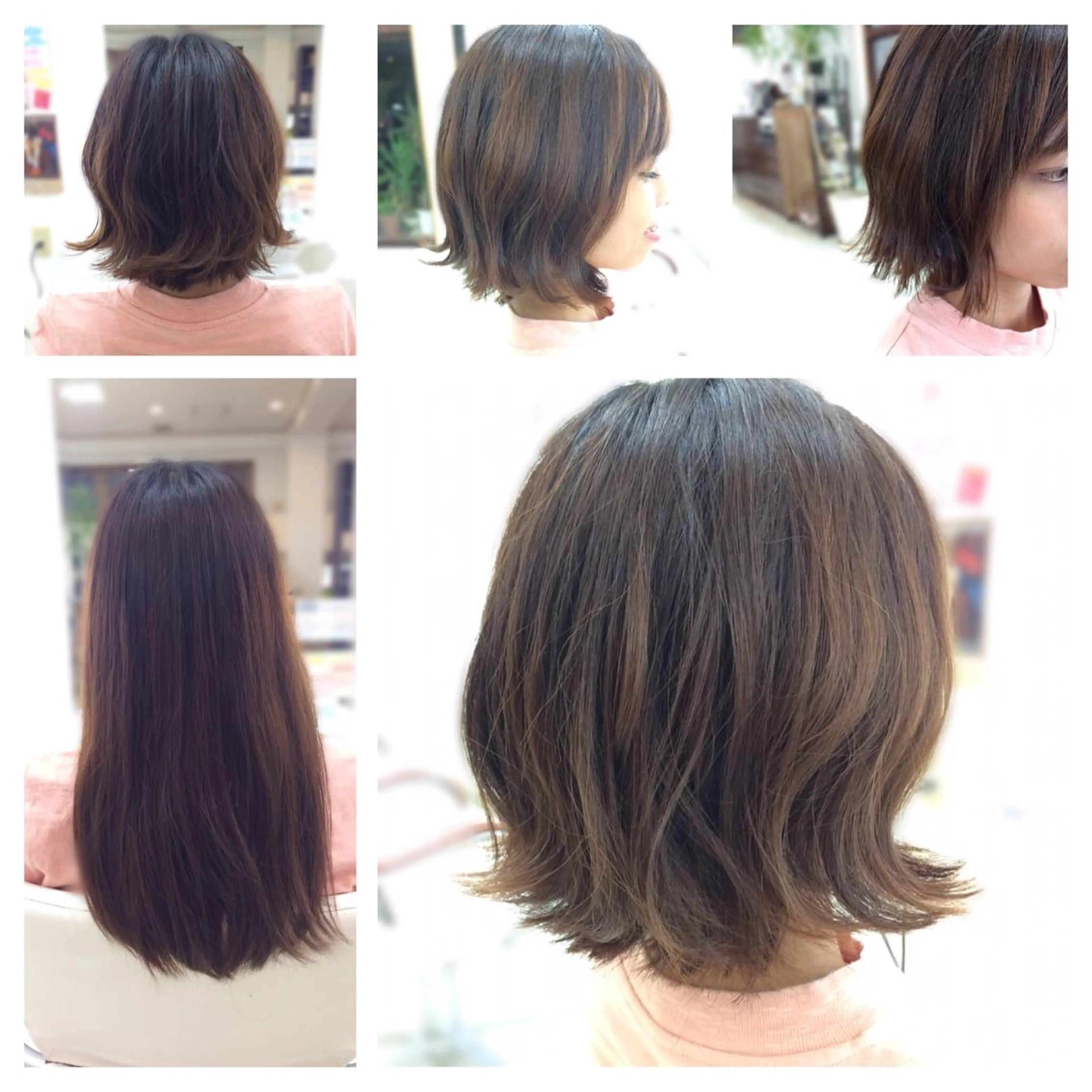 ショート ボブ 外ハネヘア Hair VERDEのヘアスタイル