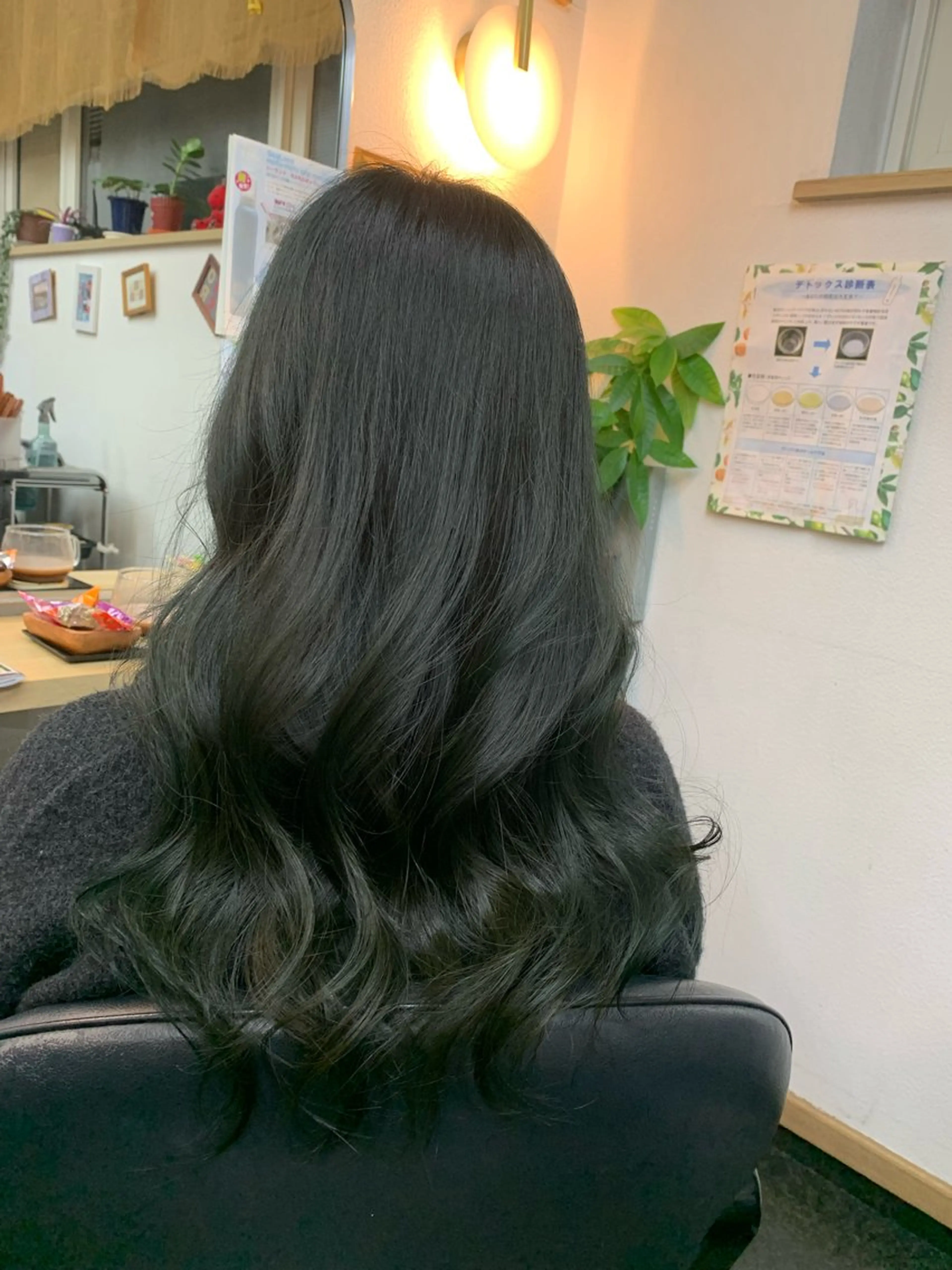 ロング カラー 美容室 ドルチェのヘアスタイル