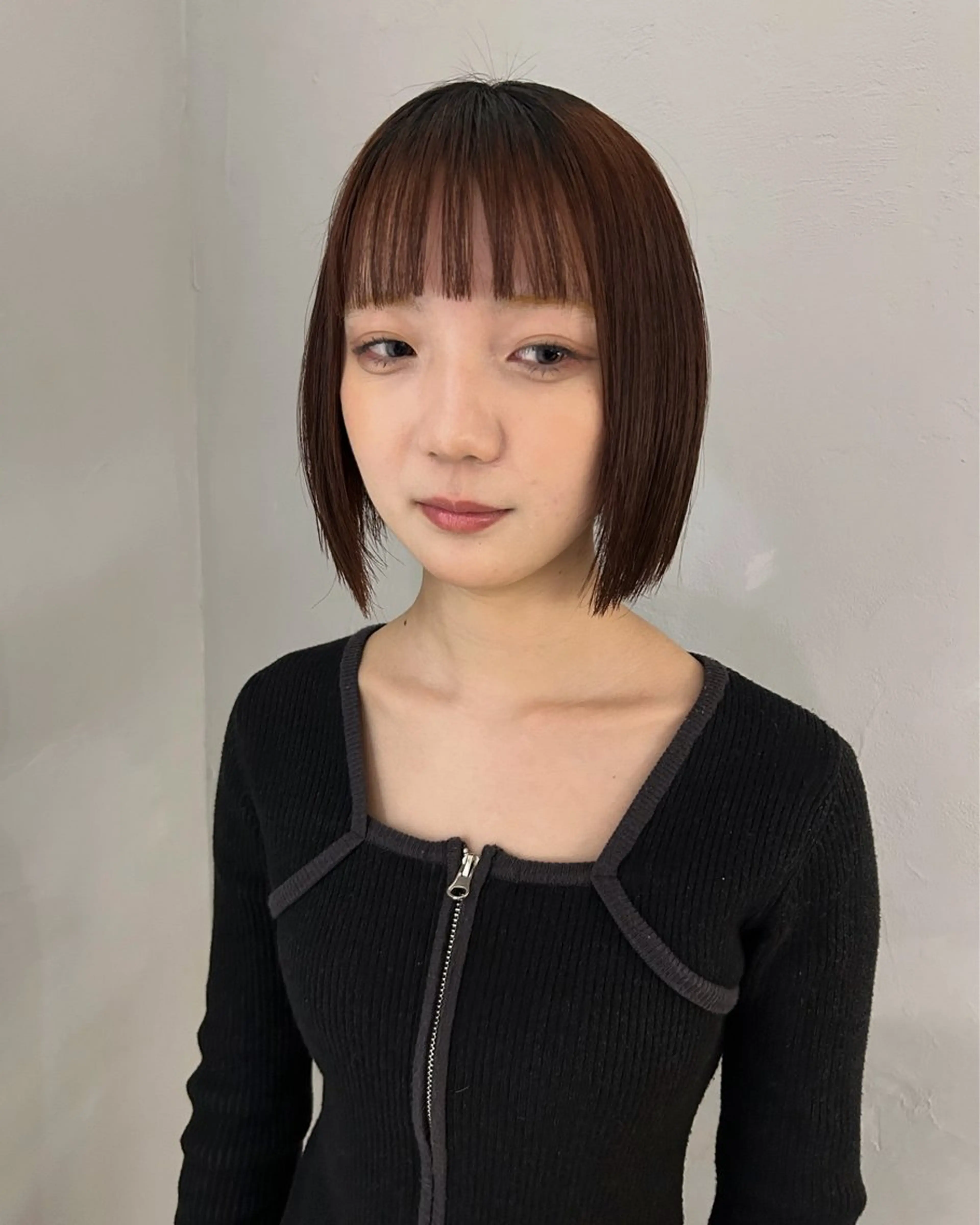 ミディアム カラー ケアパーマ/ケアブリ ーチdaisukeのヘアスタイル