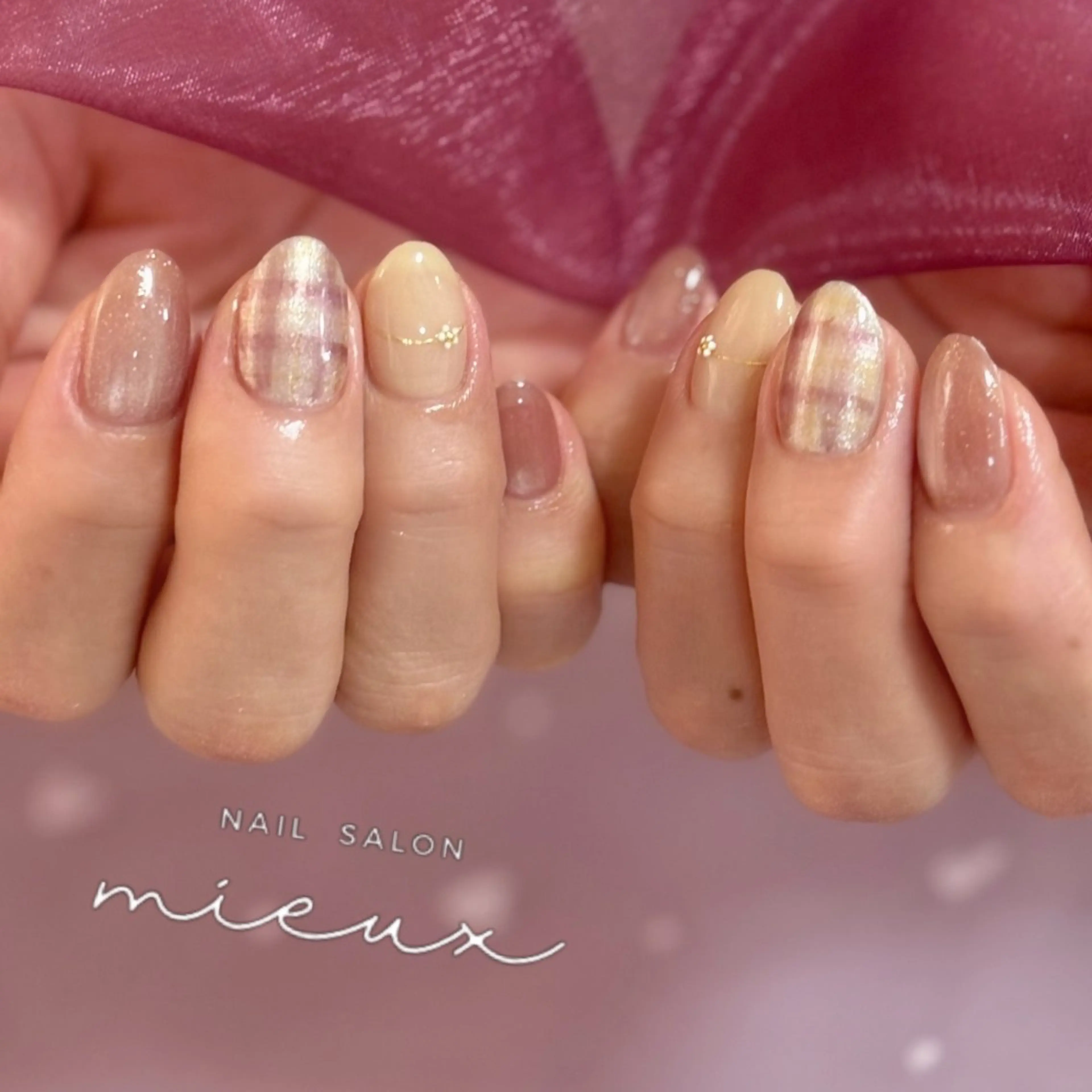 ネイル ハンドネイル nailsalon mieuxのネイルデザイン