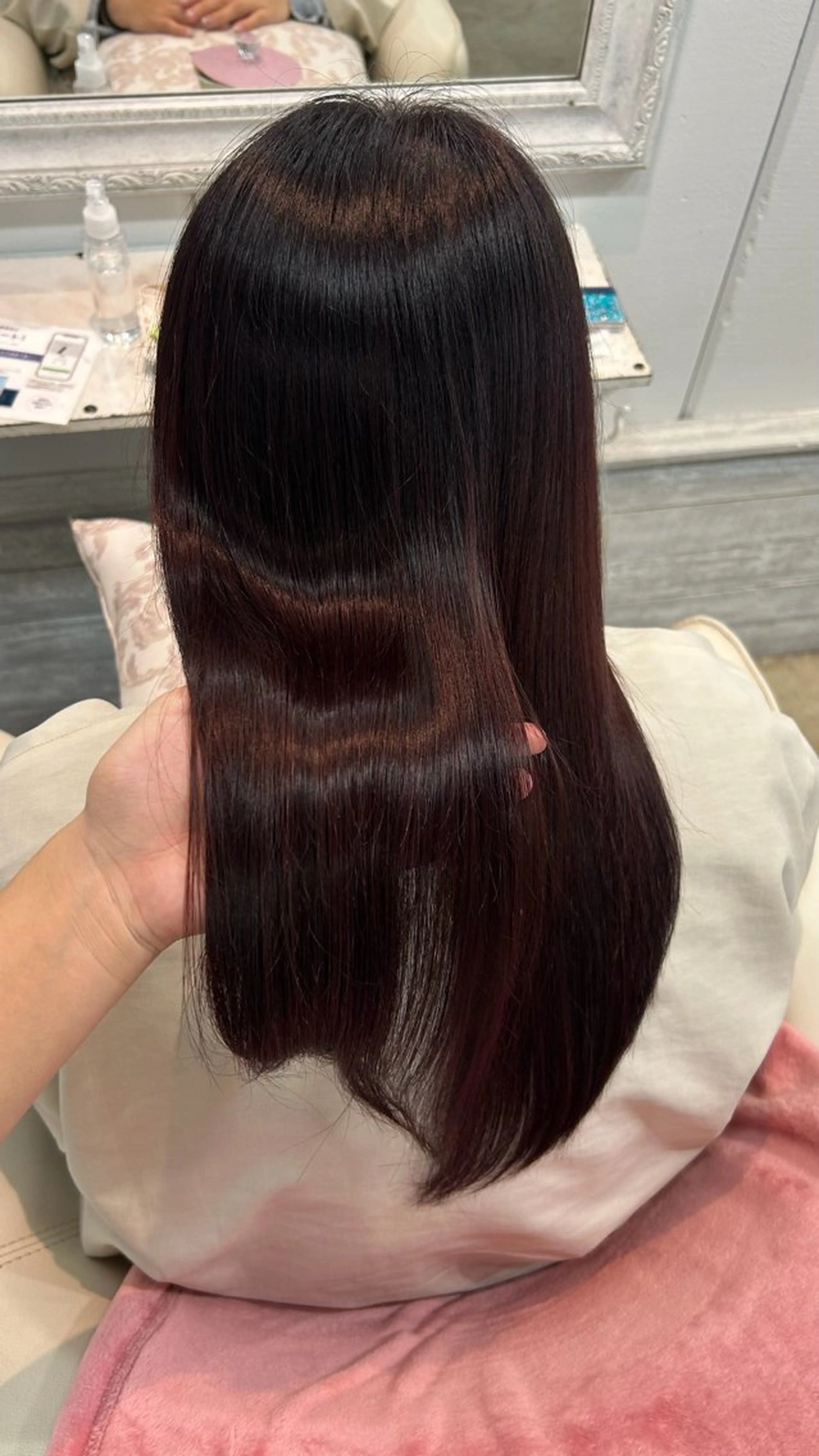 ロング bouquet 野口晴菜のヘアスタイル