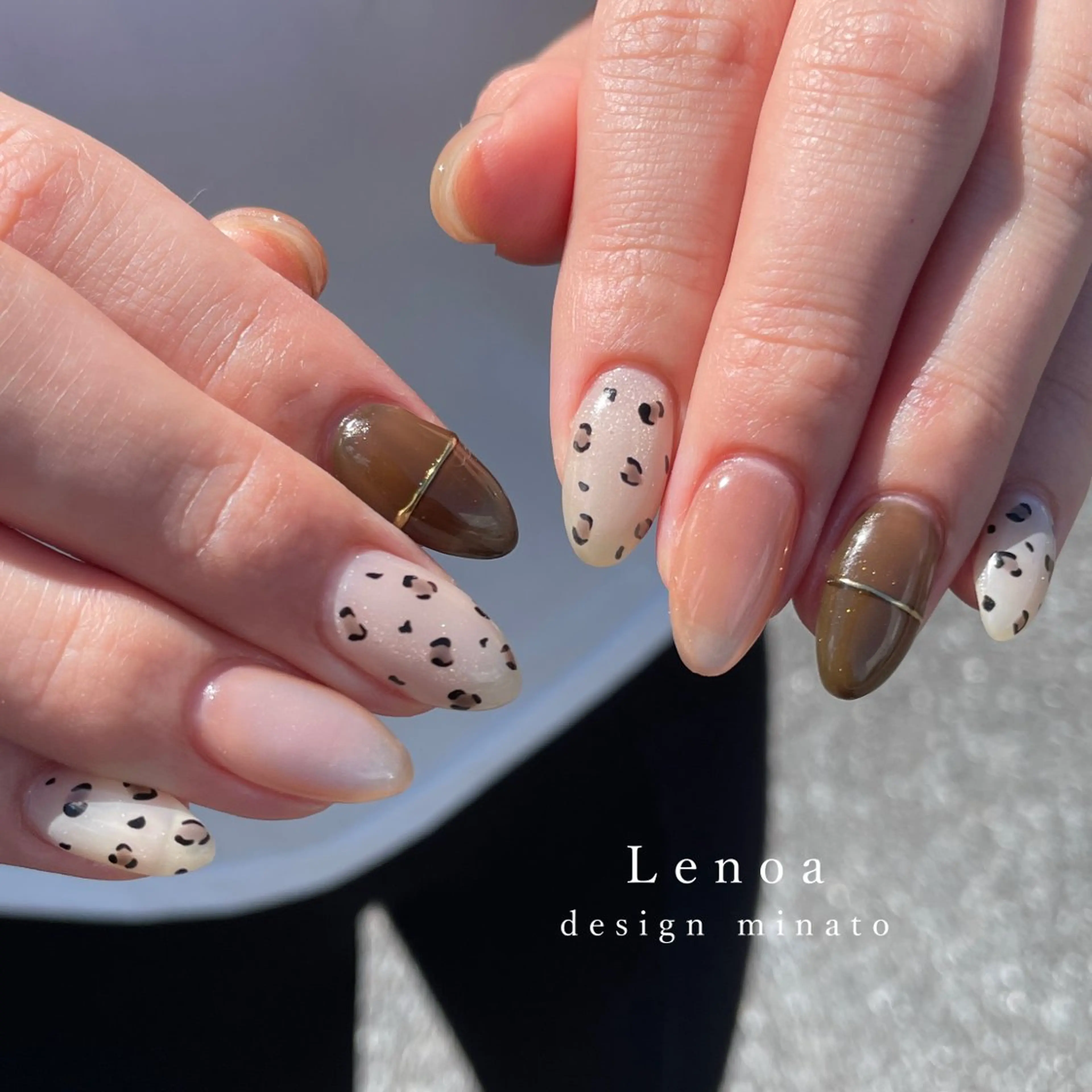 ネイル ハンドネイル Lenoa minatoのネイルデザイン