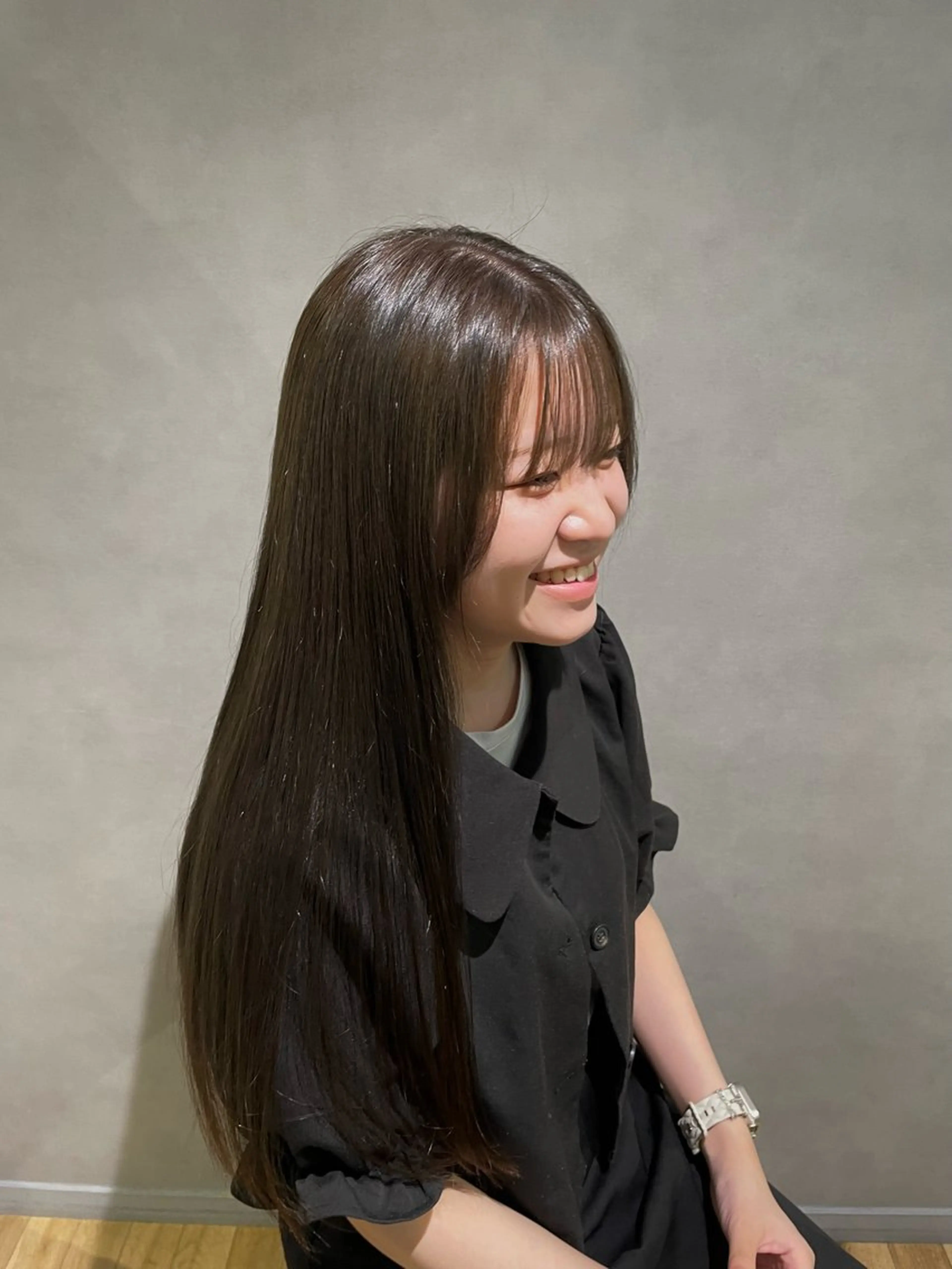 カラー 田中 瑞希のヘアスタイル