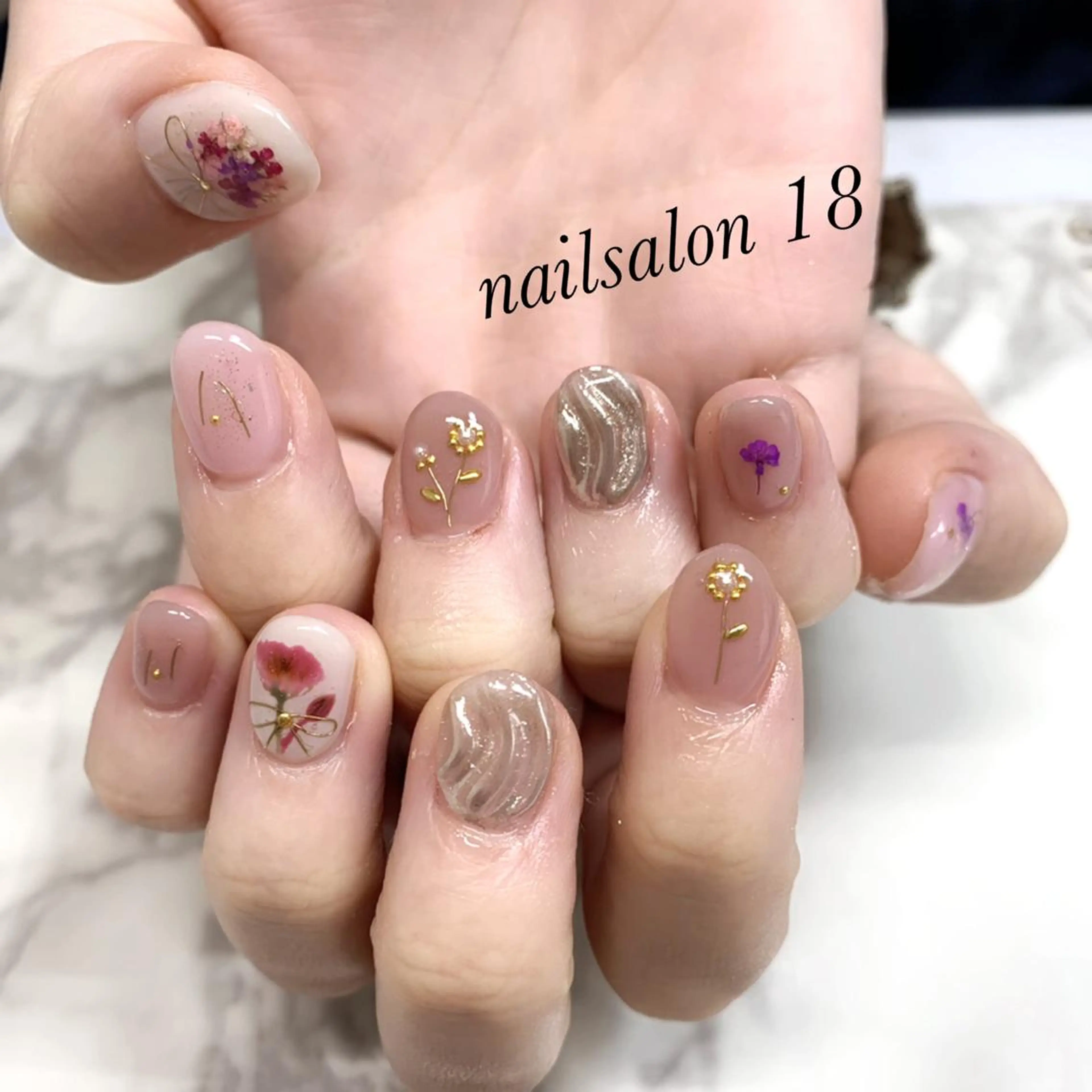 メンズ ネイル nail salon 18.のネイルデザイン