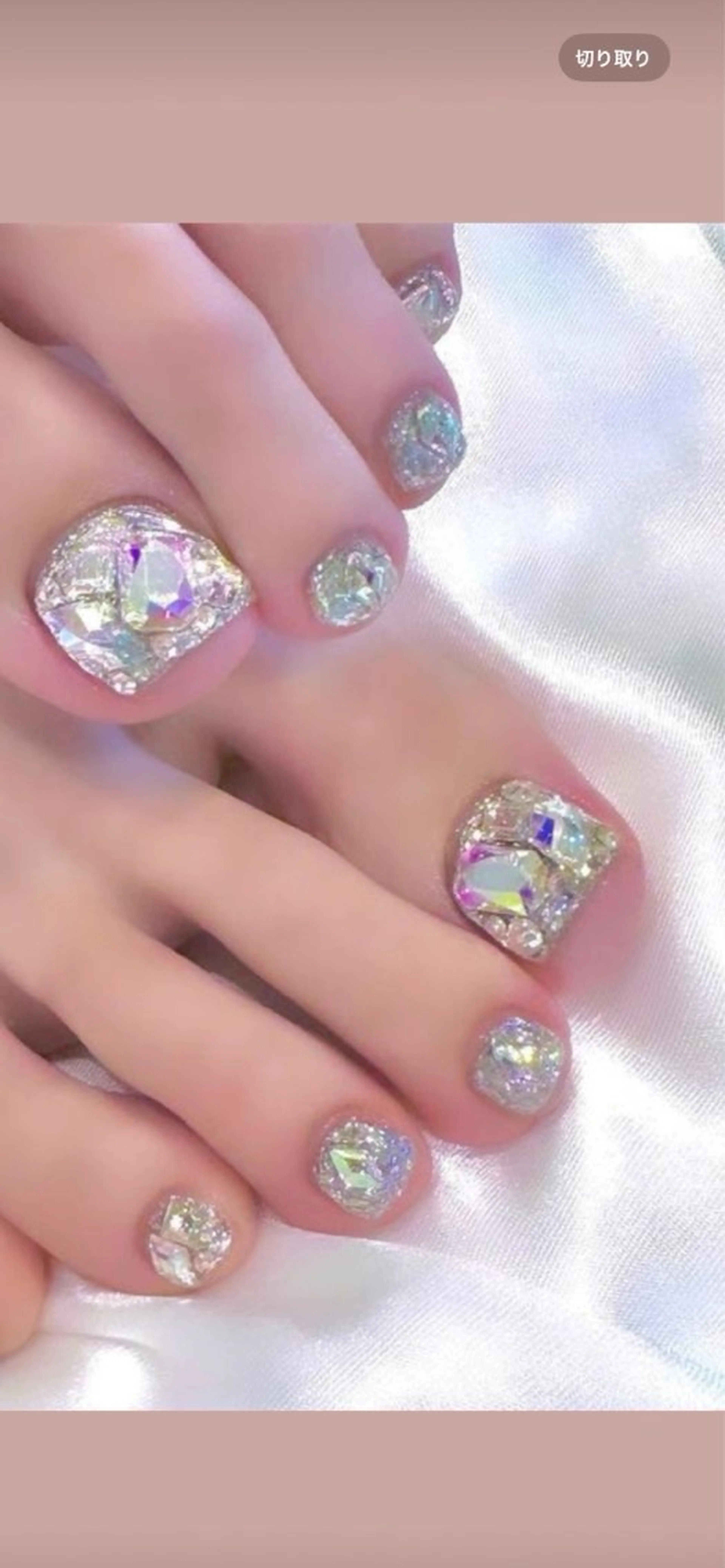 ネイル フットネイル フットネイル KIREIE NAILSのネイルデザイン