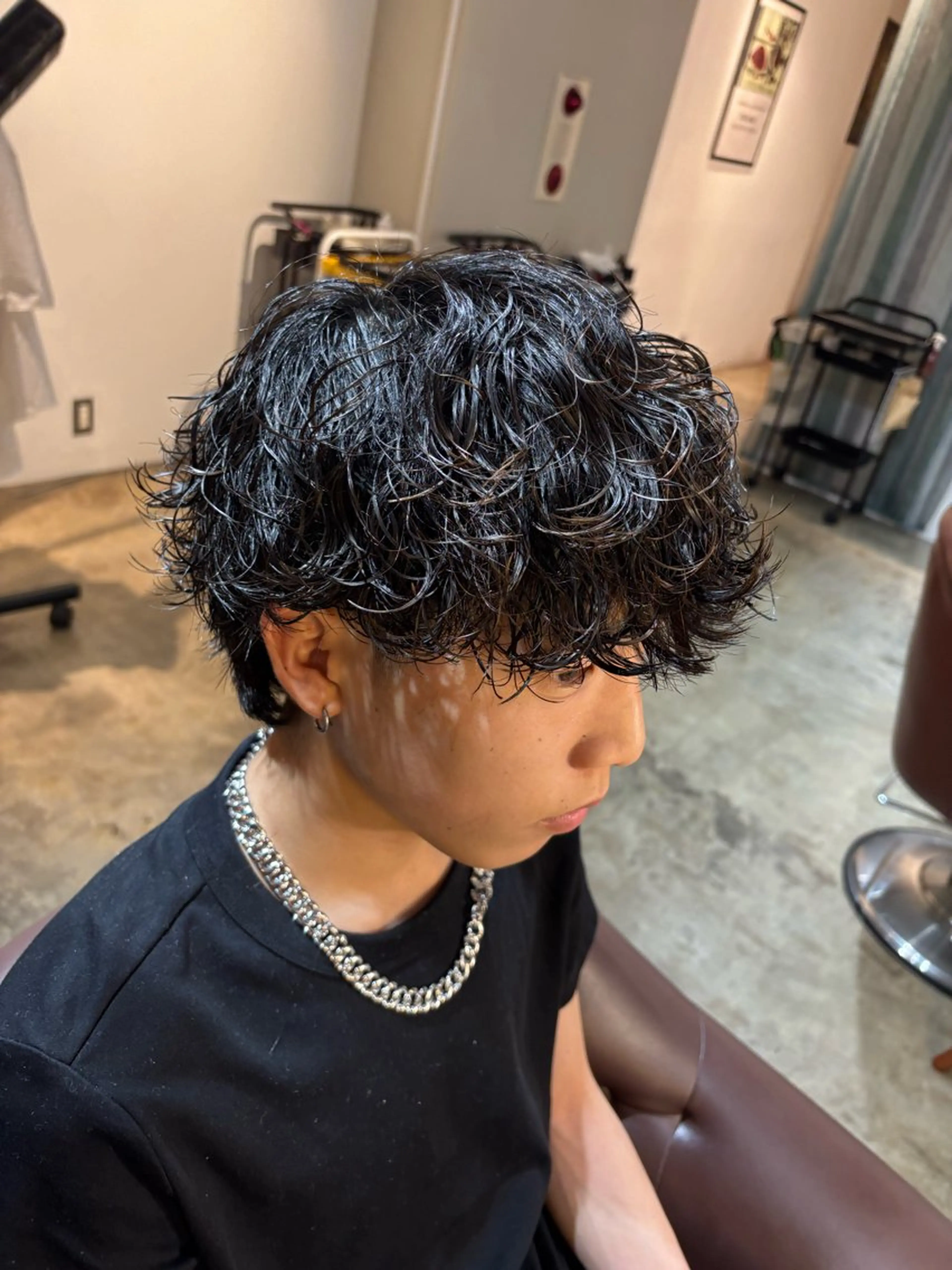 パーマ メンズ パーマ 🌀メンズパーマ🌀 平川海夢のヘアスタイル