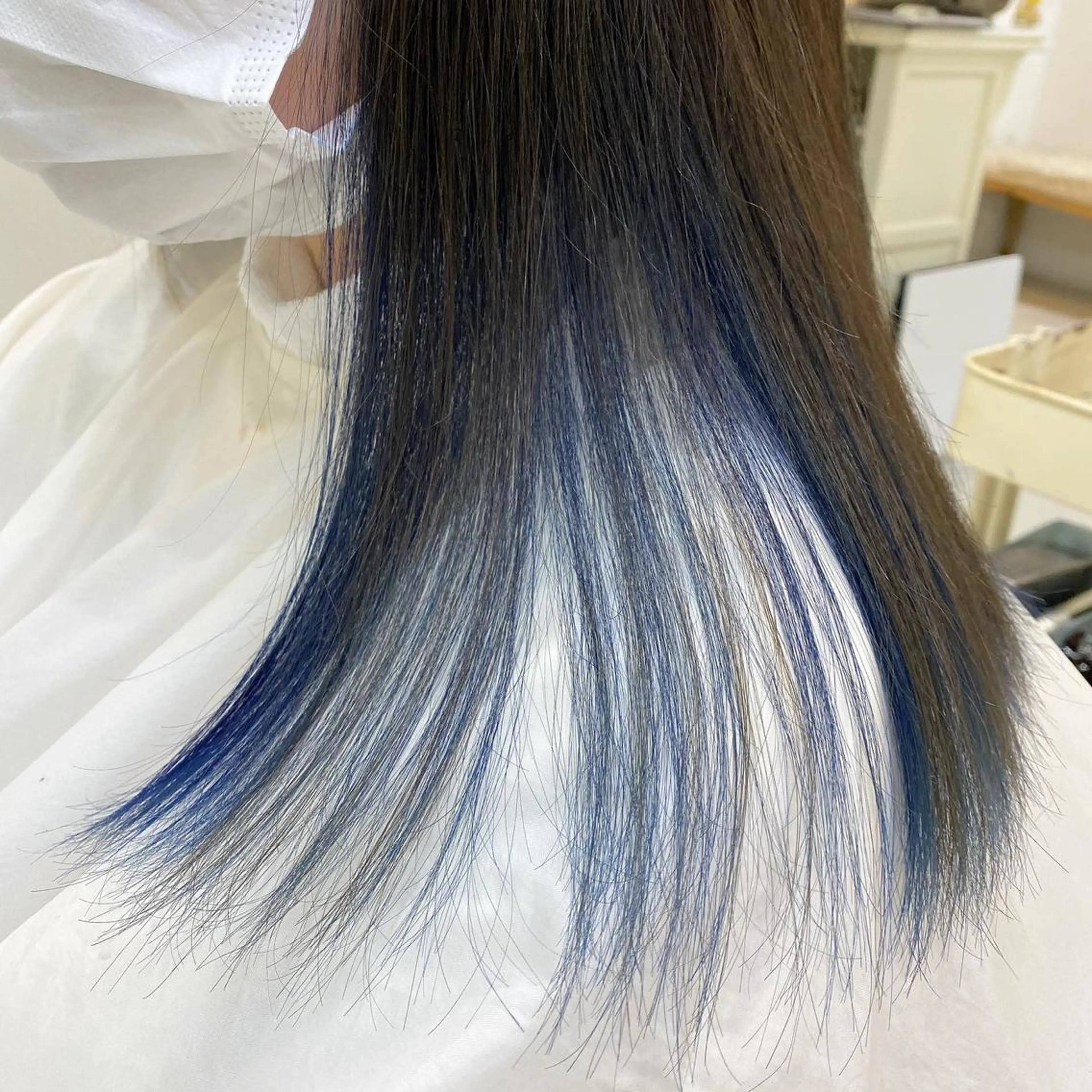 セミロング カラー ヘアアレンジ マツエク・マツパ アイブロウ ブルーカラー ヘアカラー トリートメント 透明感カラー🫧ヘア セット🫧松本菜月の眉毛・アイブロウイメージ