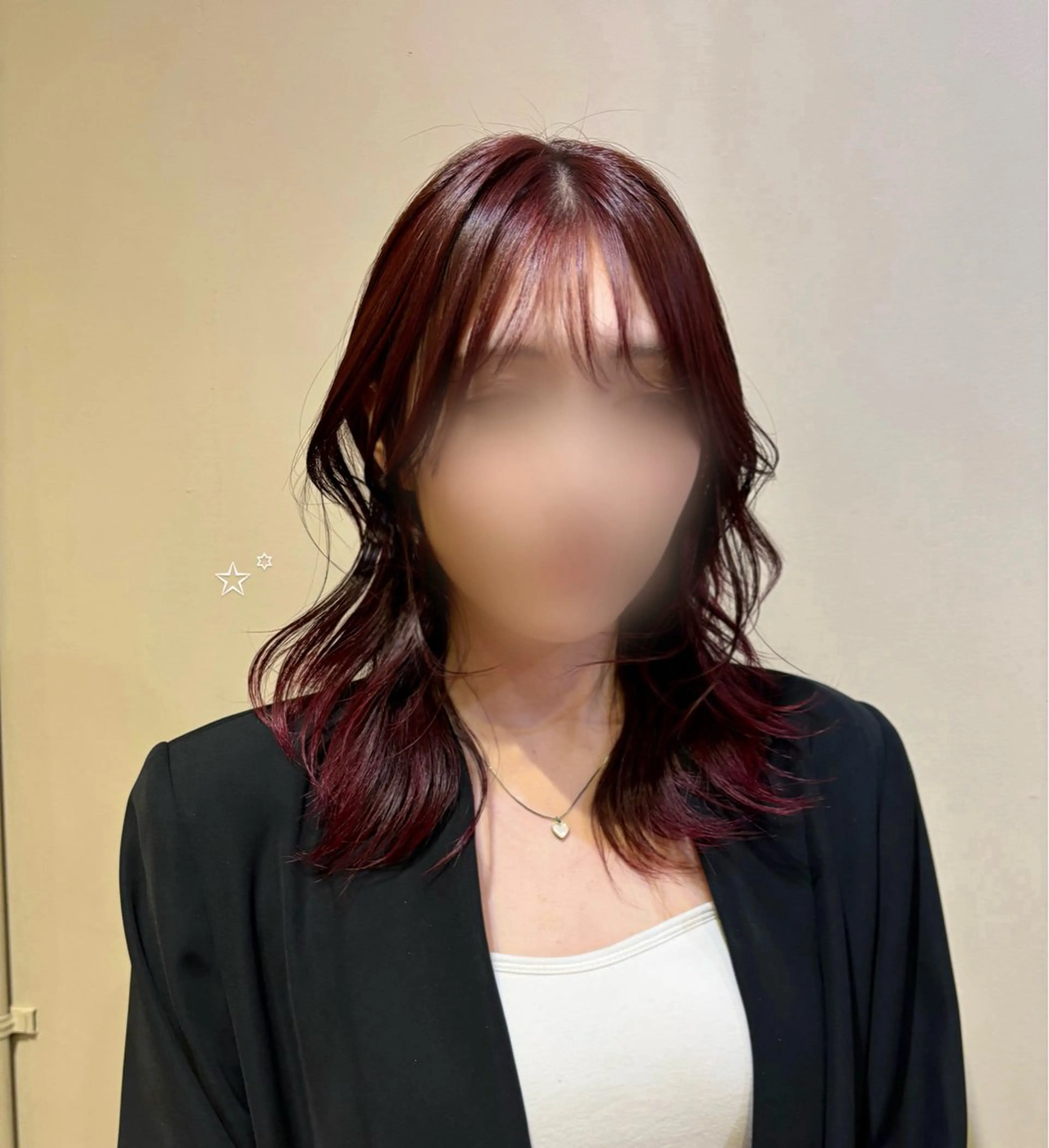 ミディアム カラー 韓国風ヘア ヘアカラー ♡カラーリストちひろ ✂️ﾓﾃﾞﾙ様募集♪のヘアスタイル