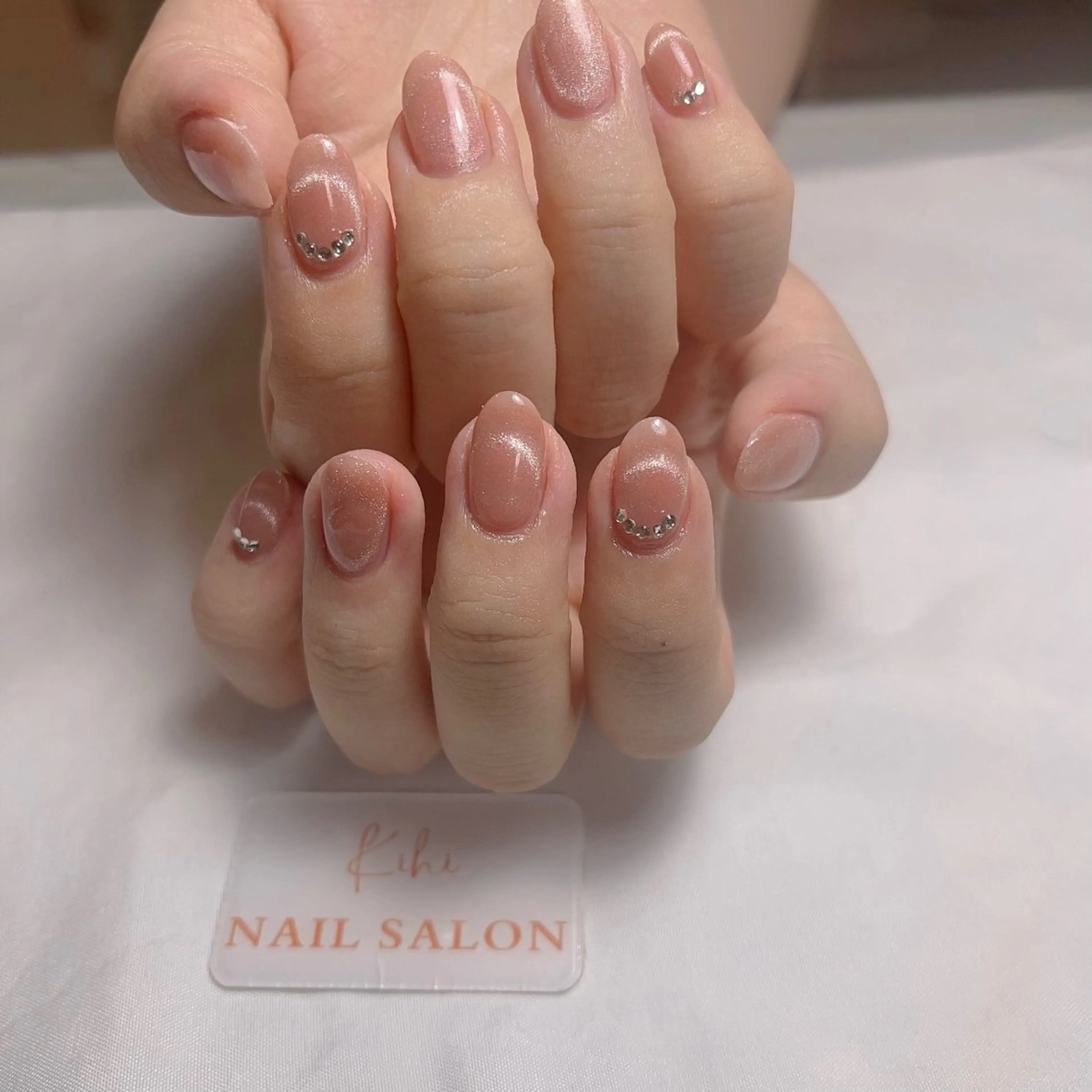 ネイル アートネイル フレンチネイル ジェルネイル グラデーション 韓国ネイル ハンドネイル ハンドケア さくら💮💮 【オフ無料】のネイルデザイン