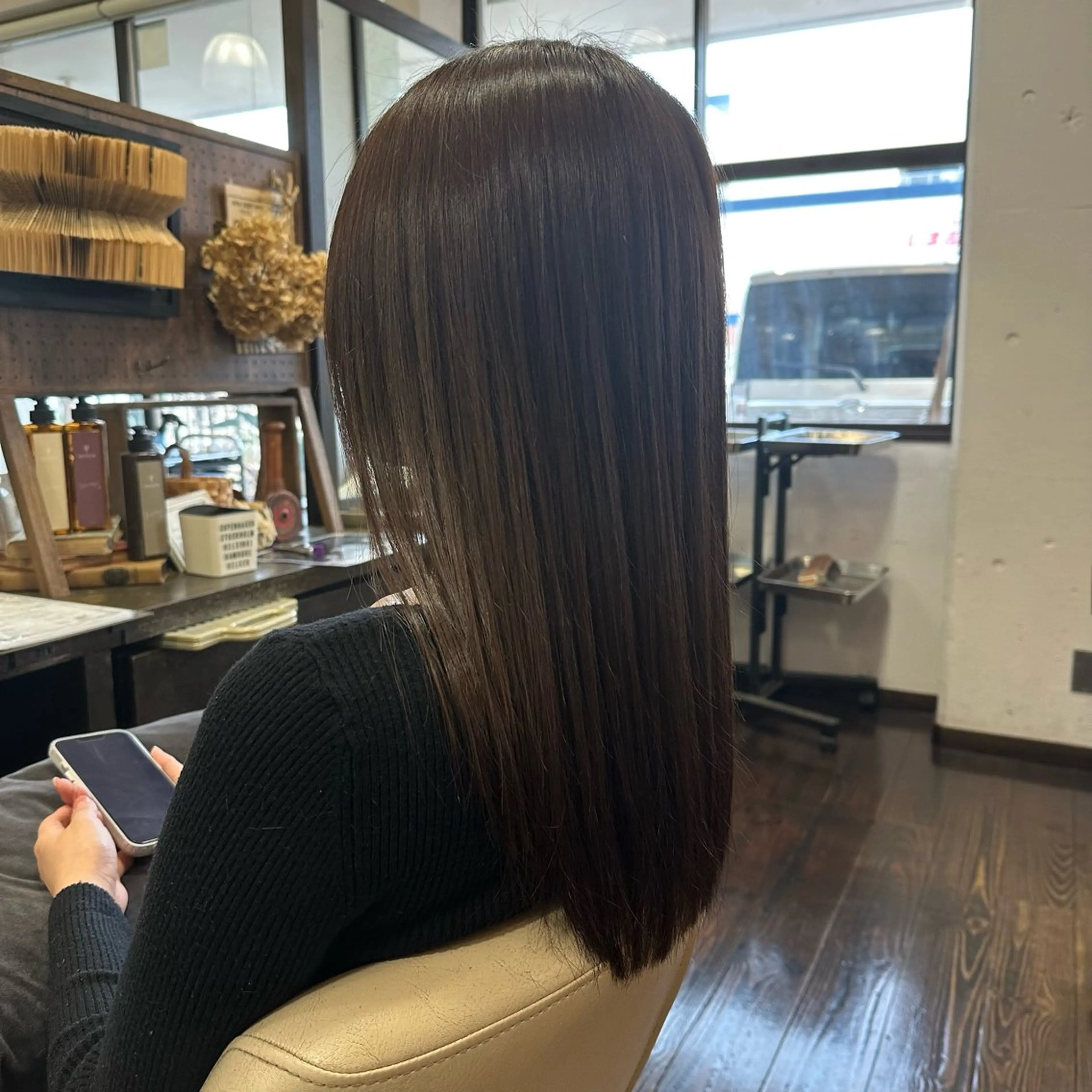 ロング 近藤 優羽のヘアスタイル